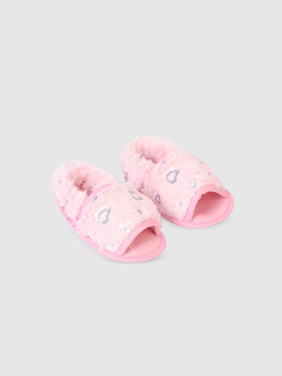 

COCO CANDY Girls Coco Candy Fur Booties, Pink