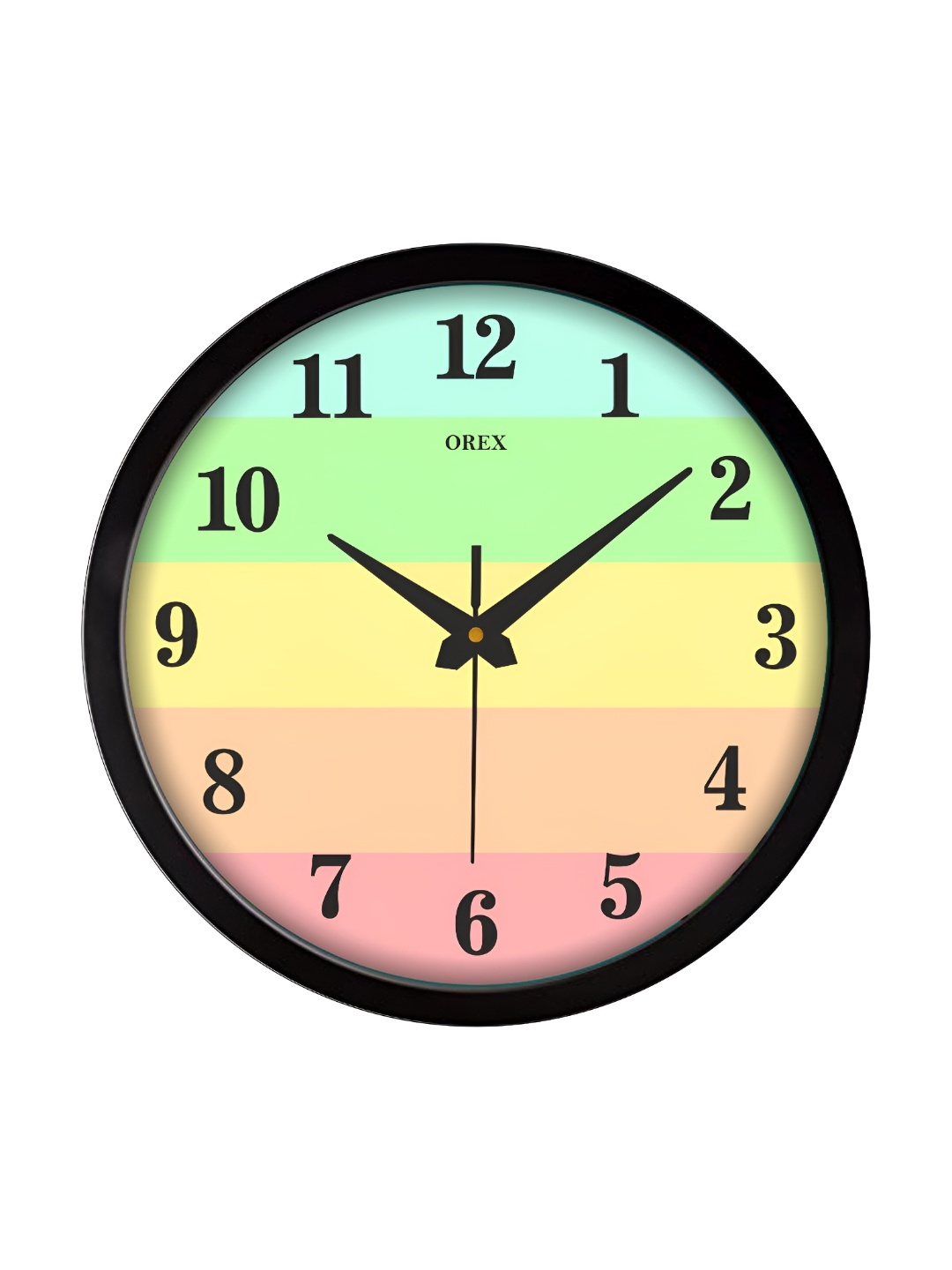 

Orex Green & Yellow Printed Vintage Wall Clock