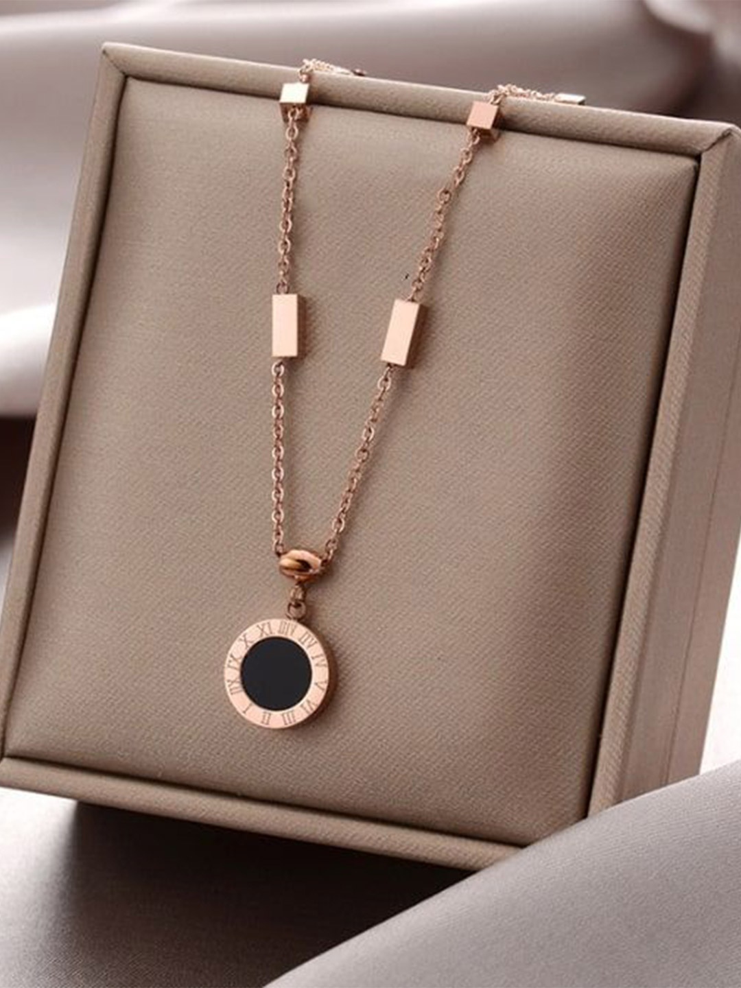 

Zabby Allen Rose Gold-Plated Antique Necklace, Copper