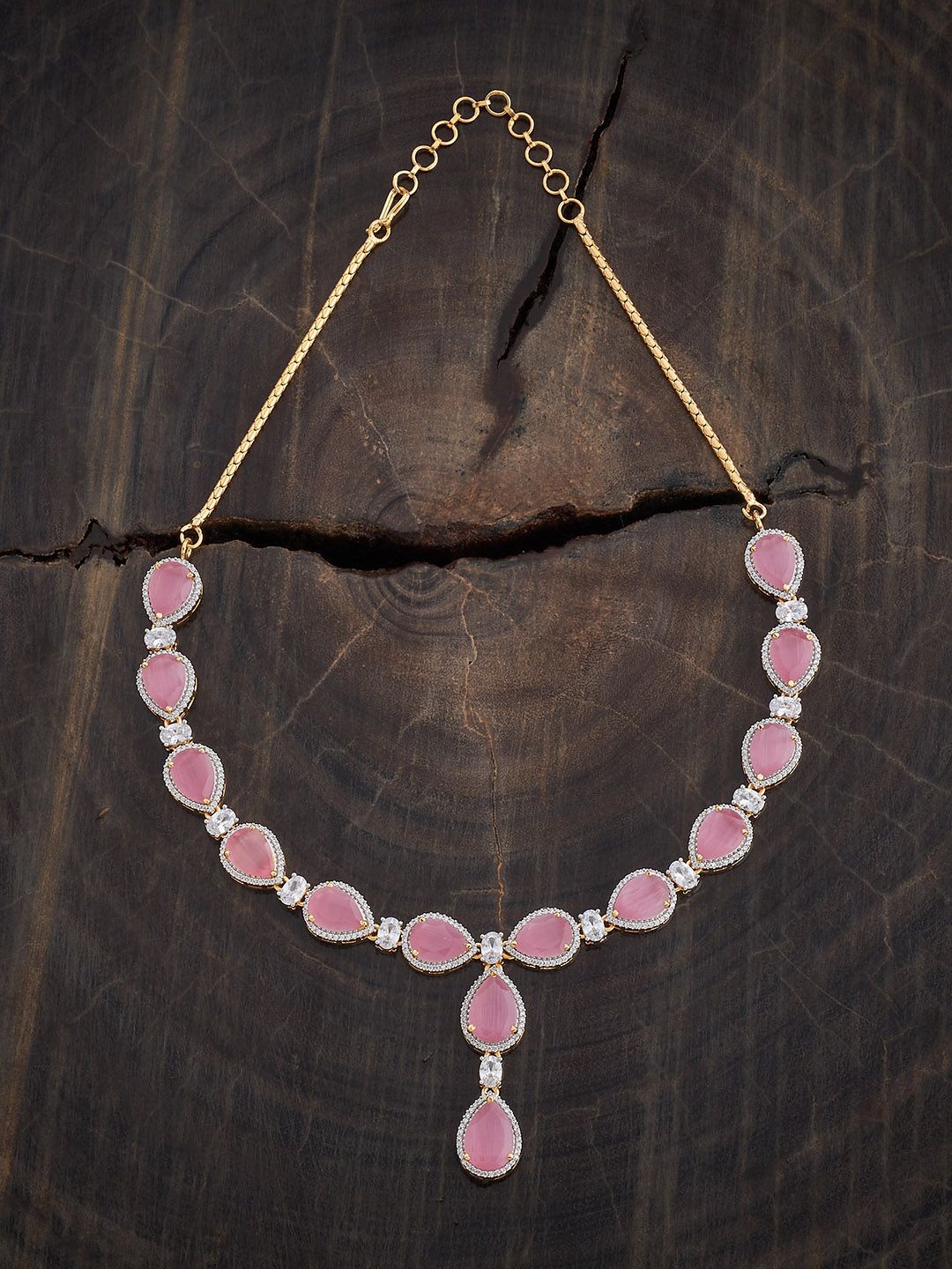 

Kushal's Fashion Jewellery Copper Gold-Plated Necklace