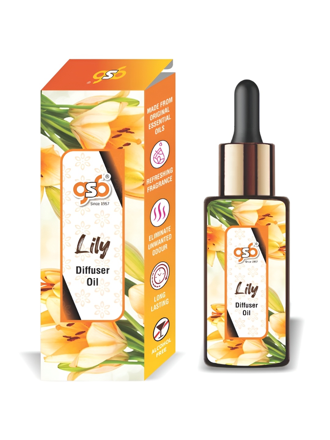 

GSB Transparent Lily Diffuser Oil - 15 ml