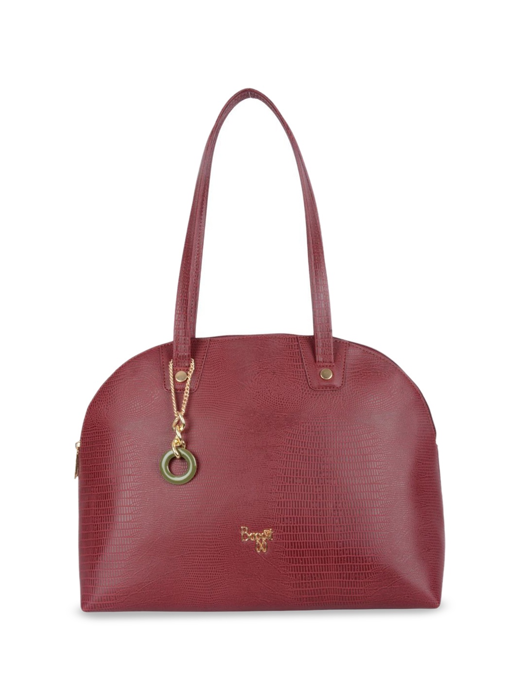 

Baggit PU Structured Shoulder Bag, Red