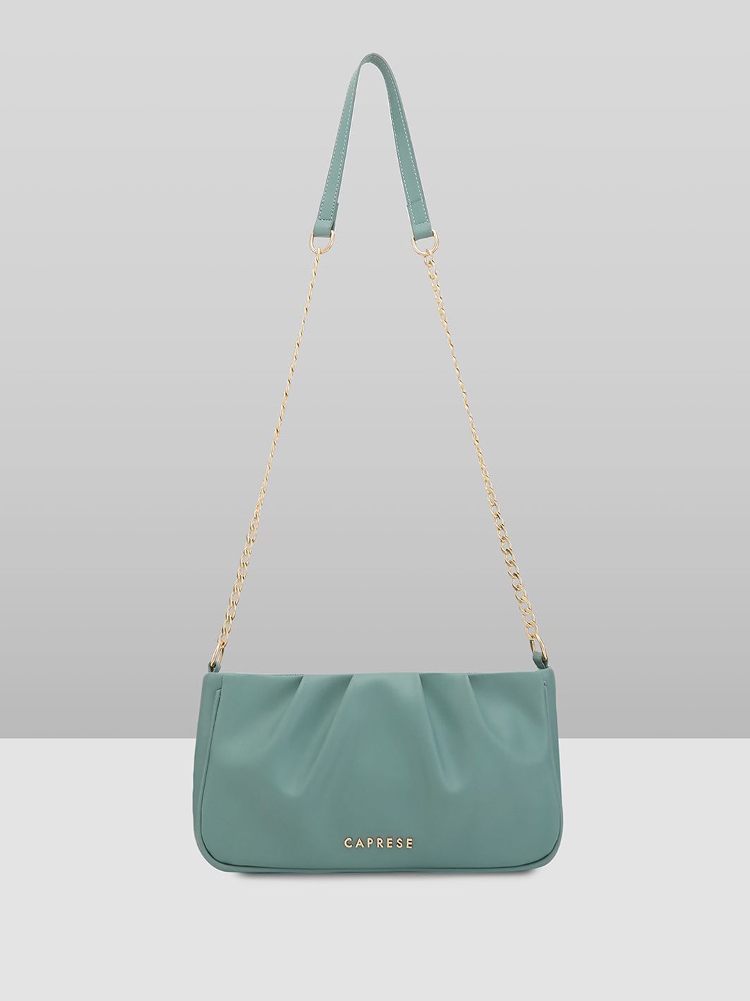 

DressBerry X CAPRESE Structured Shoulder Bag, Green