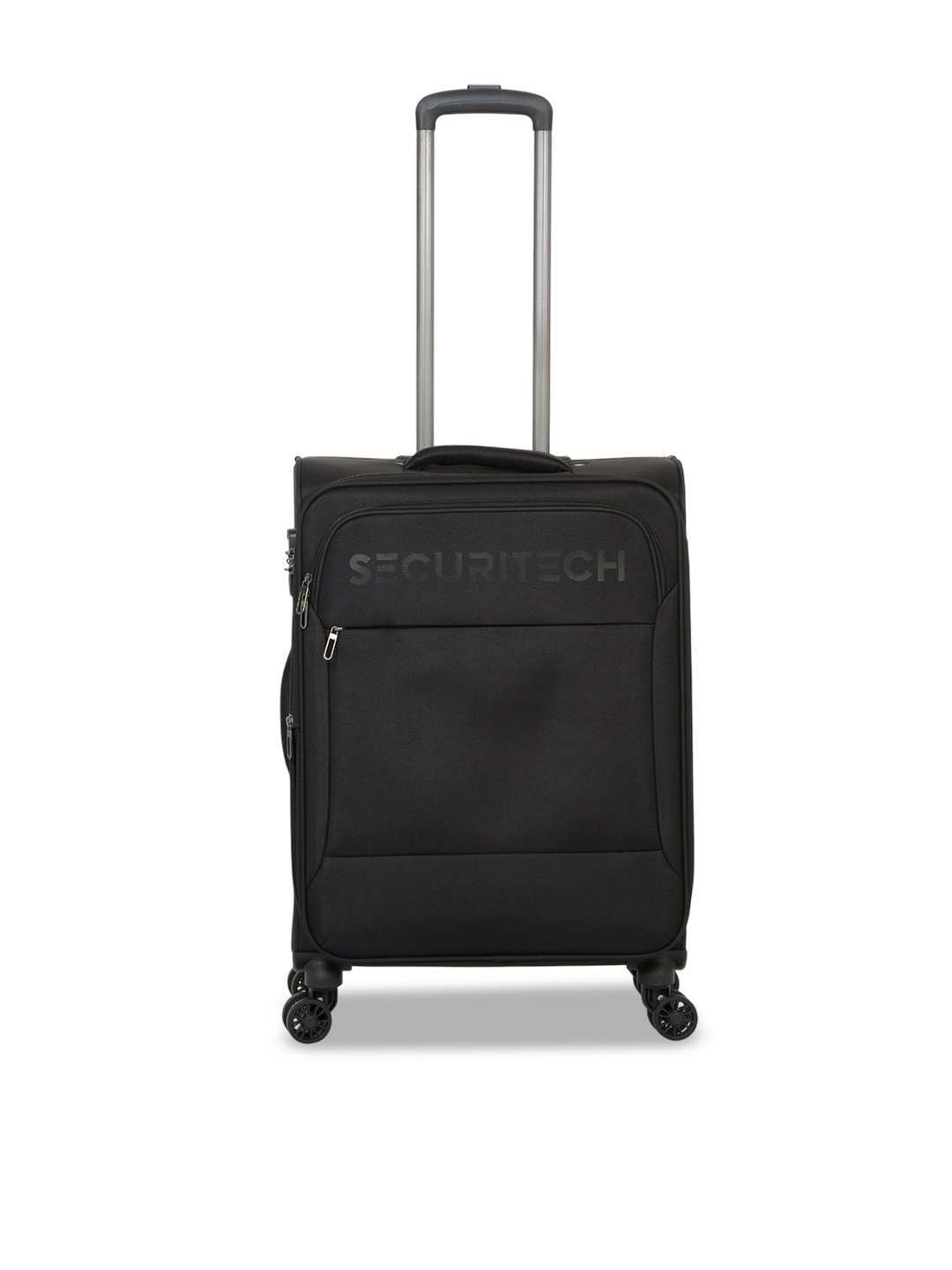 

SECURITECH VANGUARD Soft-Sided Medium Trolley Bag, Black