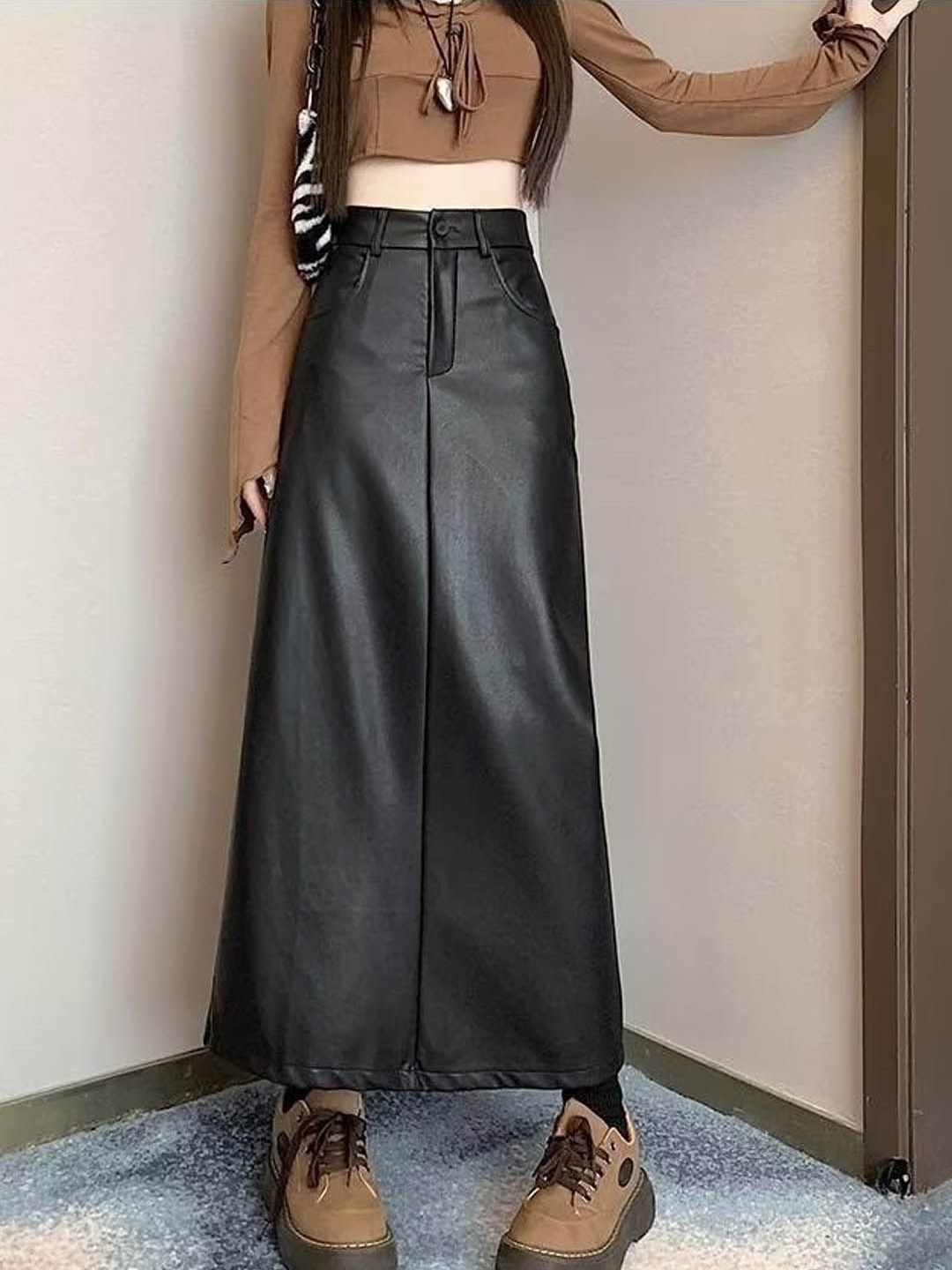 

StyleCast A-Line Maxi Skirts, Black