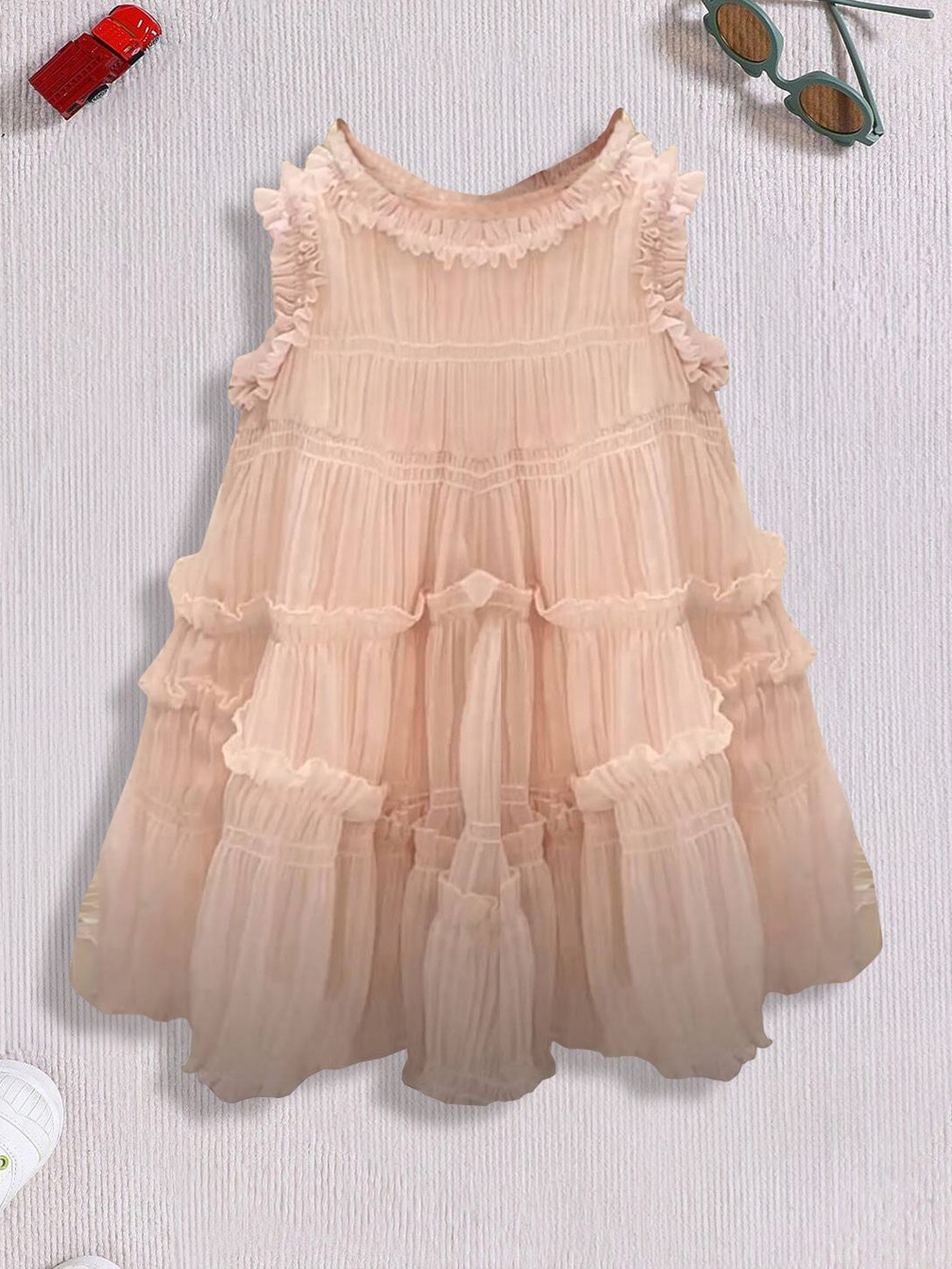 

FOREVER FRIDAY A-Line Dress, Peach