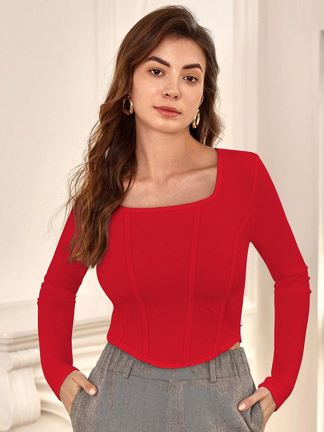 

CORSICA Top, Red