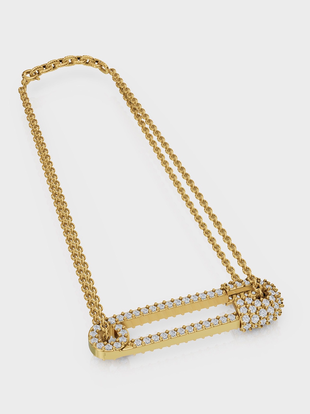 

Anushka Jain Jewellery Women 925 Sterling Silver Gold-Plated CZ Wraparound Bracelet