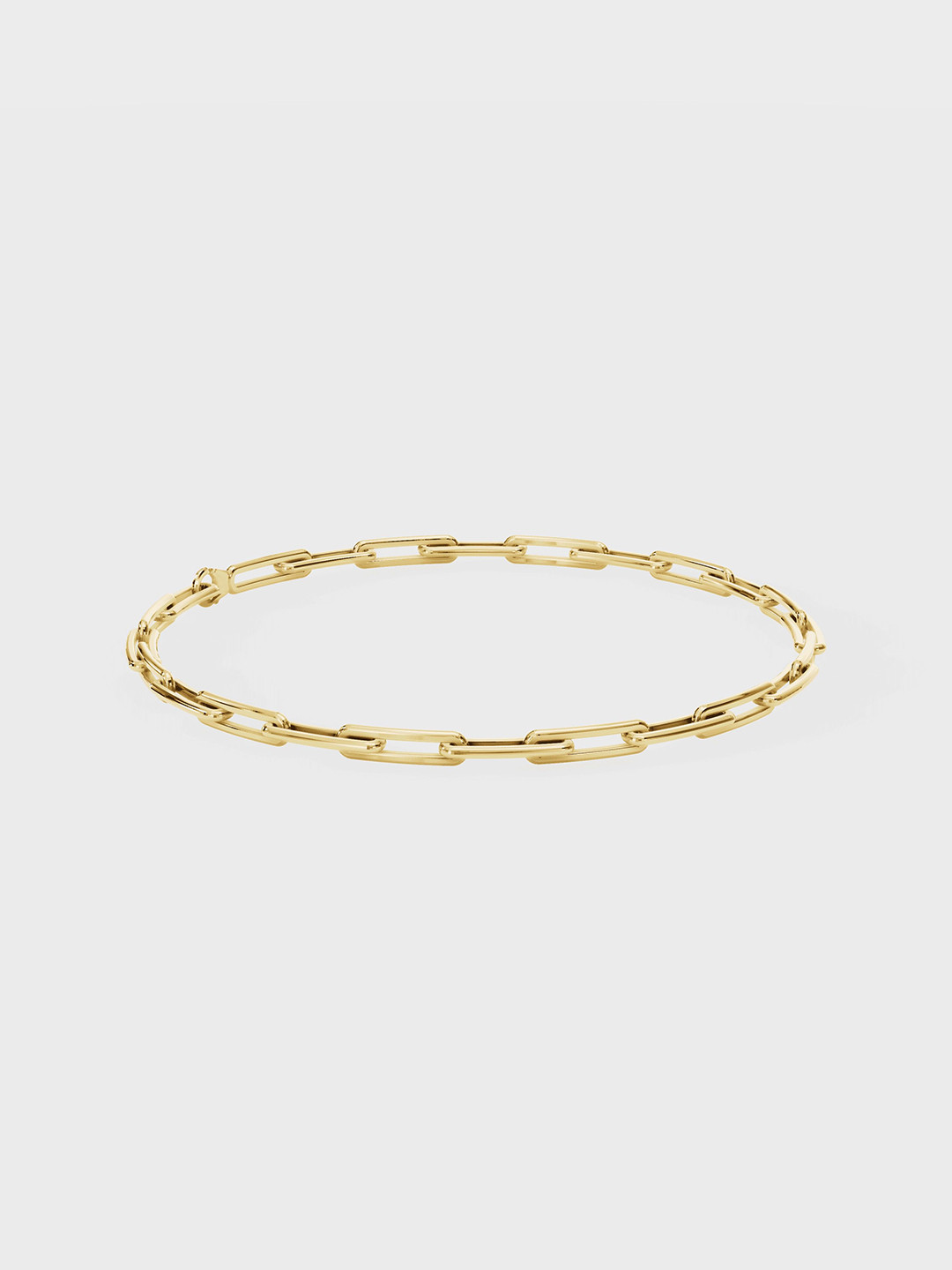 

Anushka Jain Jewellery Women 925 Sterling Silver Gold-Plated Wraparound Clip Bracelet