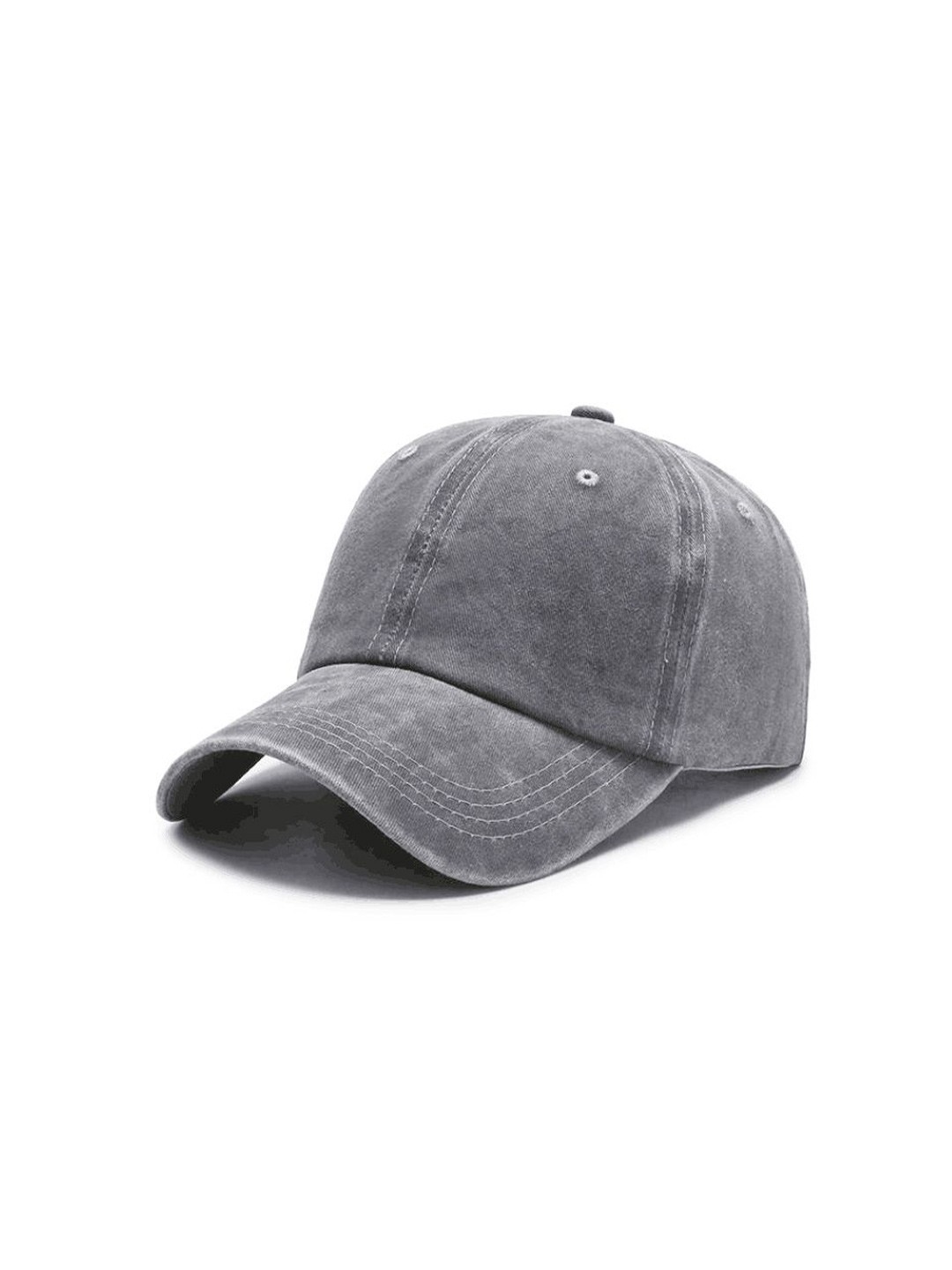 

Alexvyan Men Cotton Baseball Cap, Grey