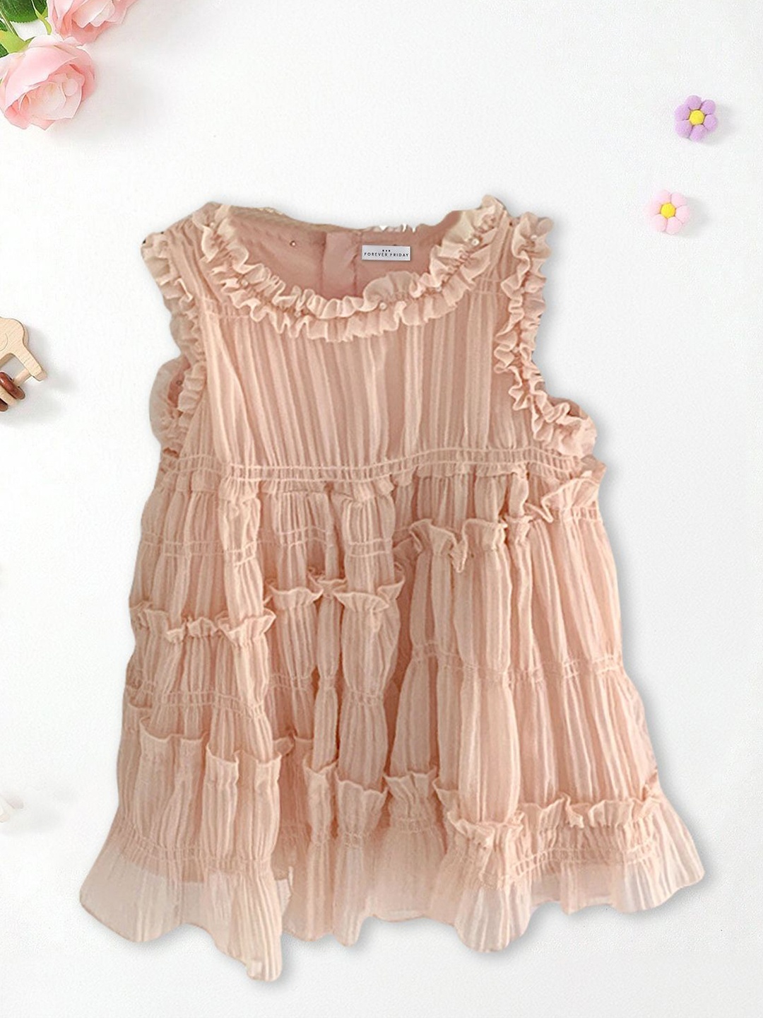 

FOREVER FRIDAY A-Line Dress, Peach