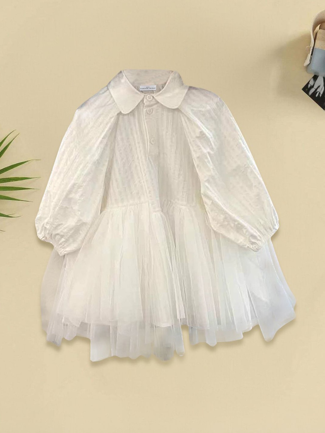 

FOREVER FRIDAY A-Line Dress, White