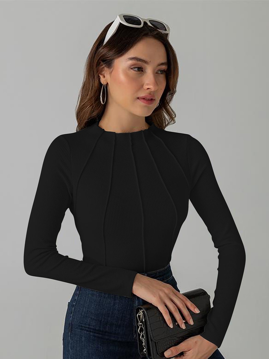 

CORSICA Top, Black