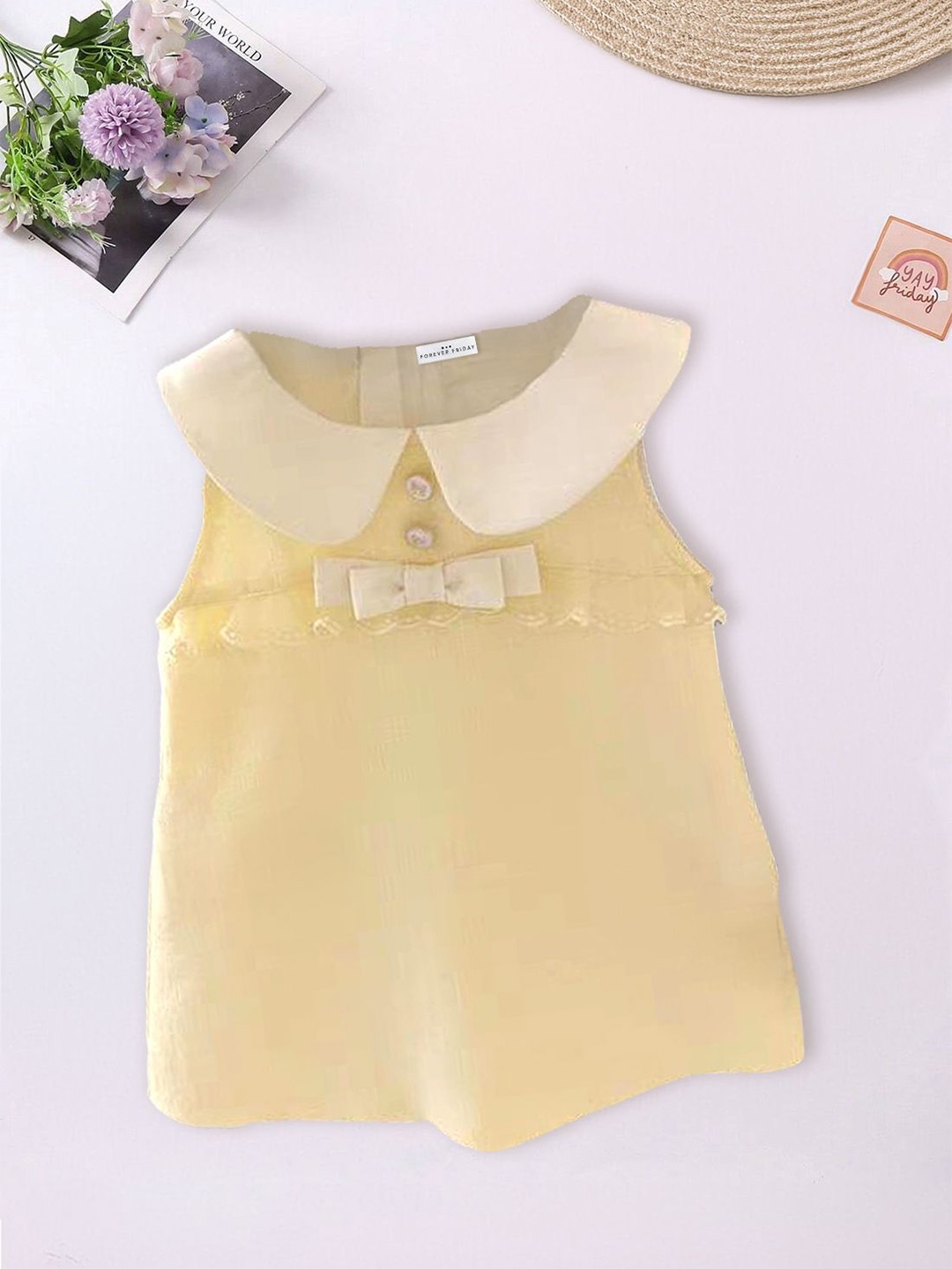 

FOREVER FRIDAY A-Line Dress, Yellow