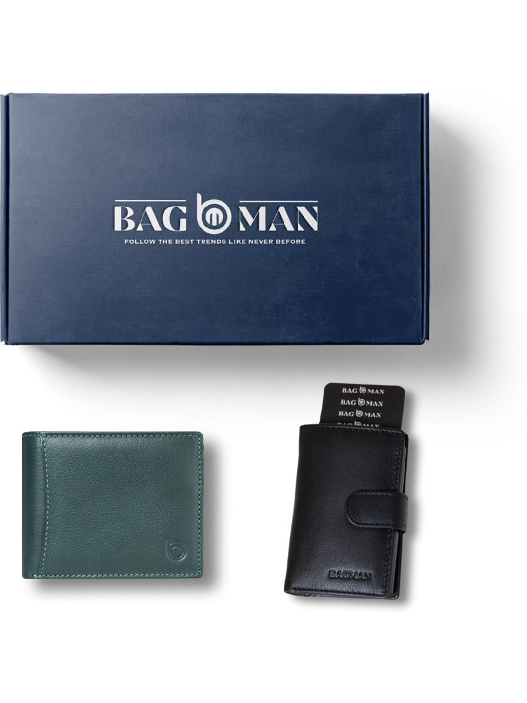 

BAGMAN Unisex Accessory Gift Set of, Green