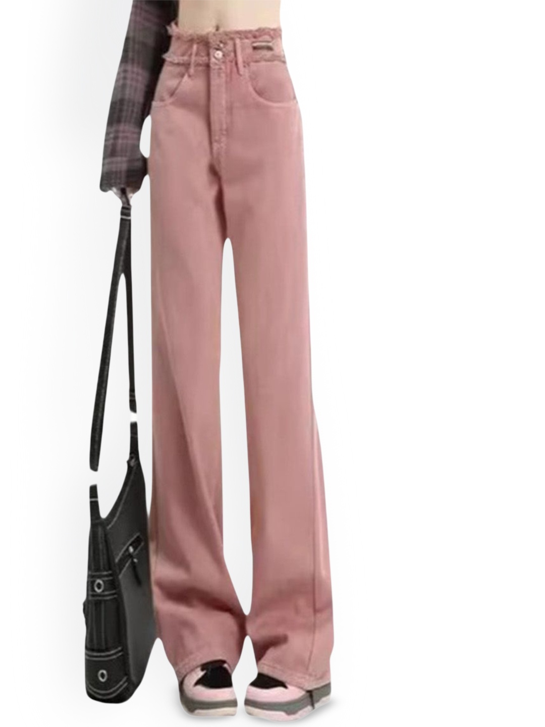 

StyleCast Women Slash Knee Jeans, Pink