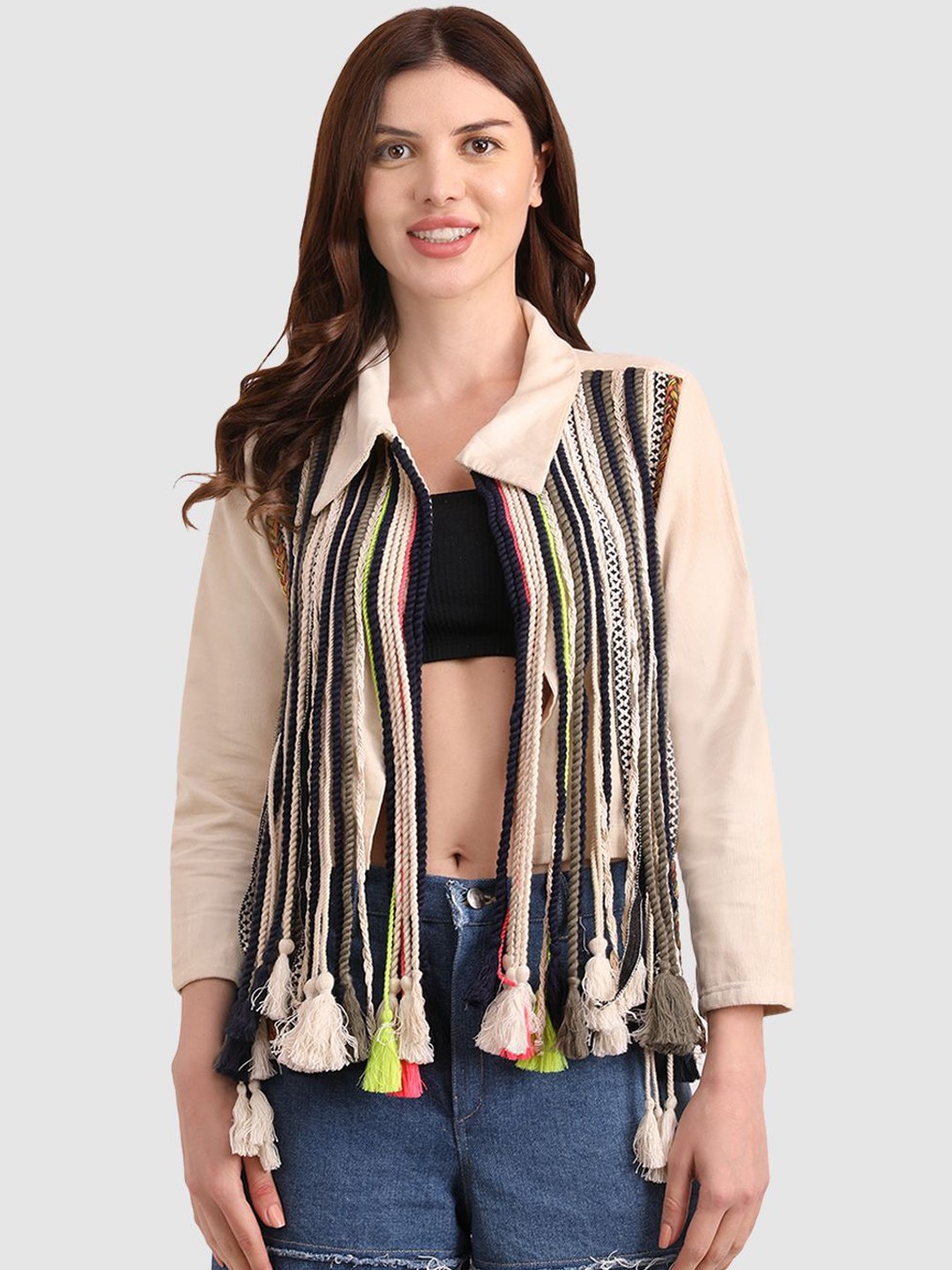 

fabbit Women Tailored Jacket, Cream