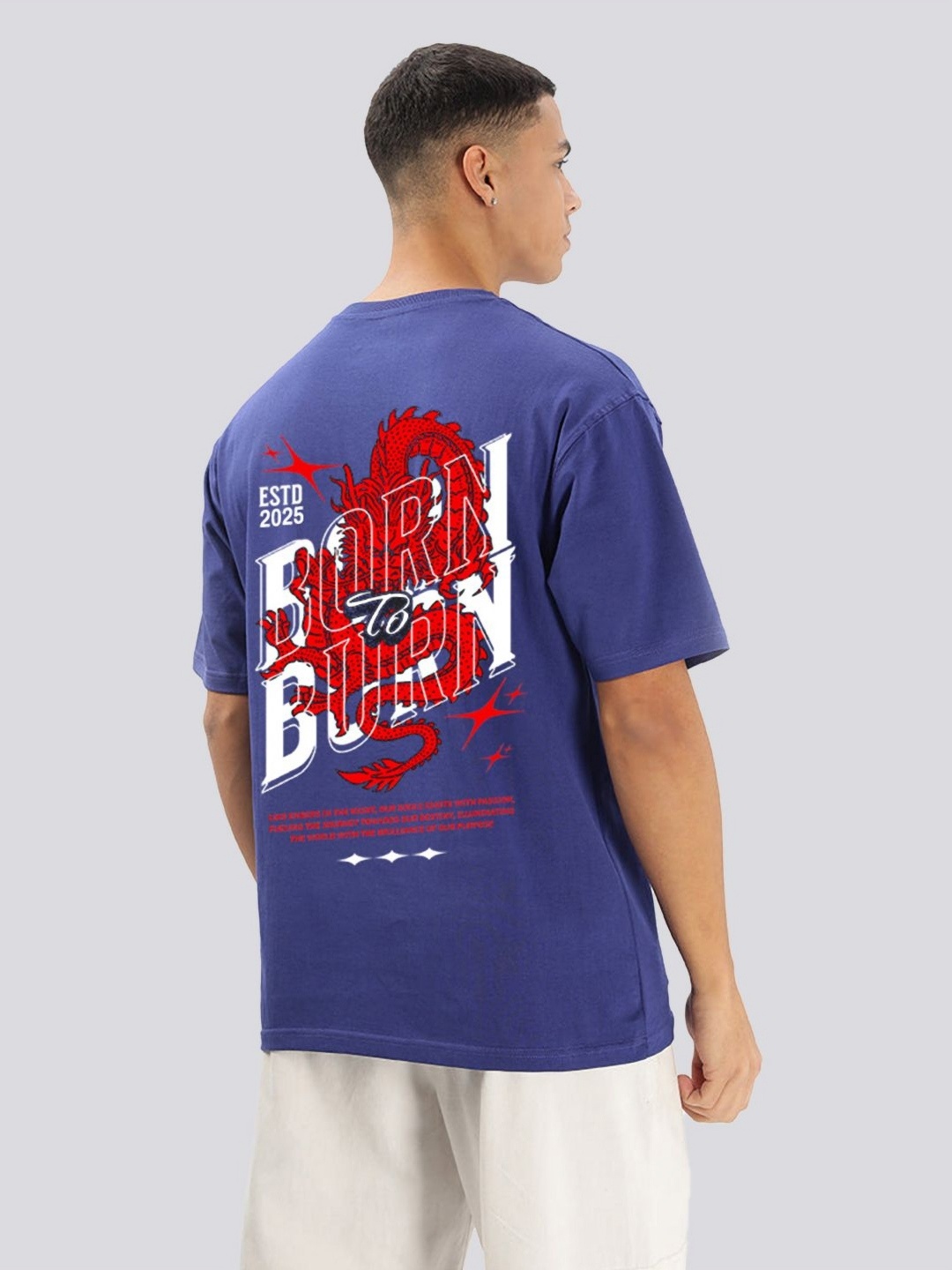 

BDSQUARE Men T-shirt, Blue