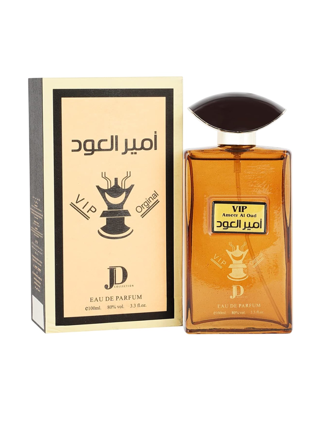 

Jd Collection Vip Ameer Al Oud Long Lasting Eau de Parfum - 100 ml, Orange
