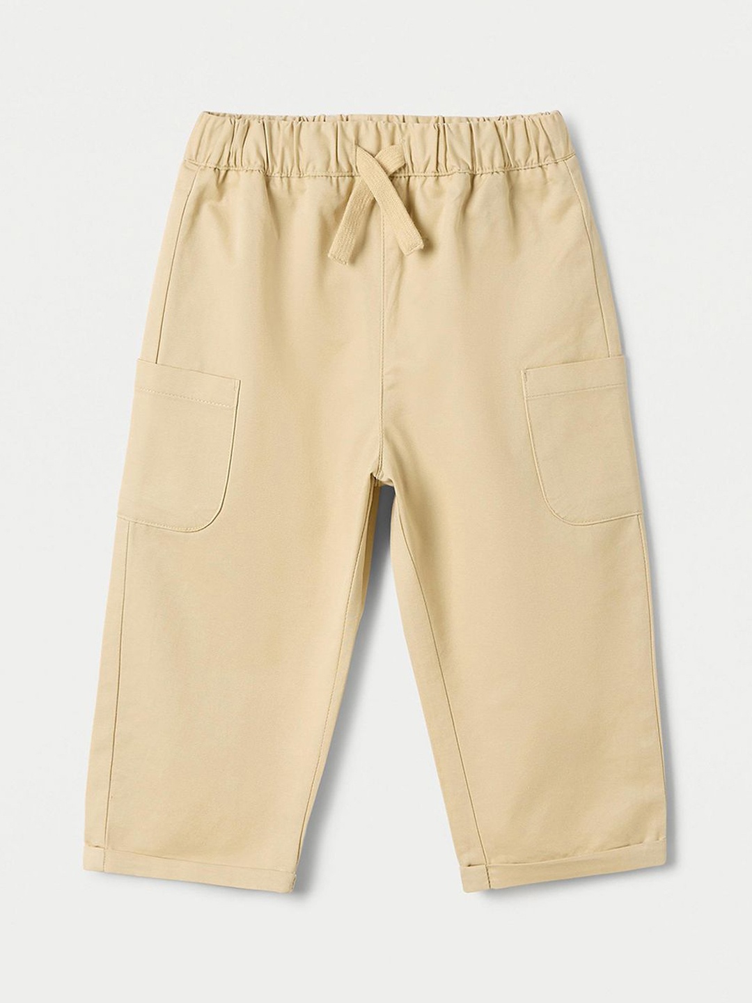 

Juniors by Babyshop Boys Relaxed Fit Trousers, Beige