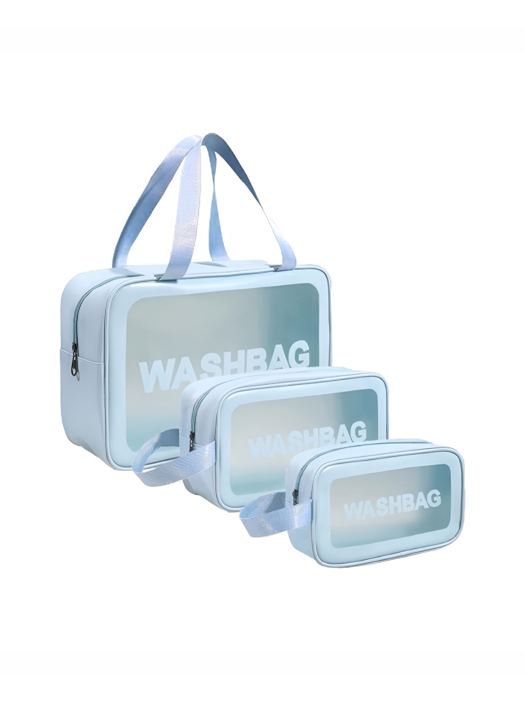 

Ajabh Blue Set of 3 Regular Makeup Organiser Organisers