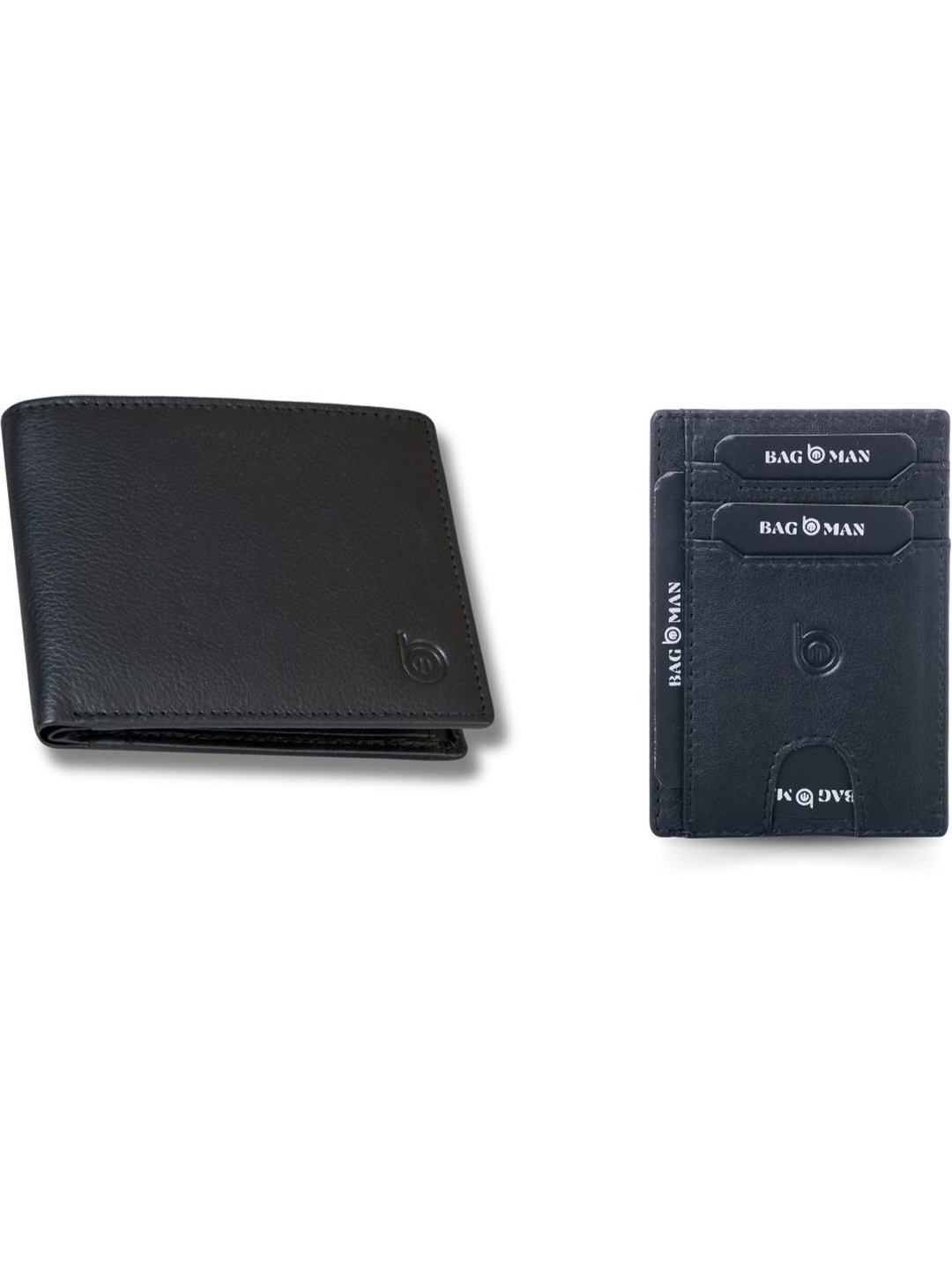 

BAGMAN Unisex Accessory Gift Set of, Black