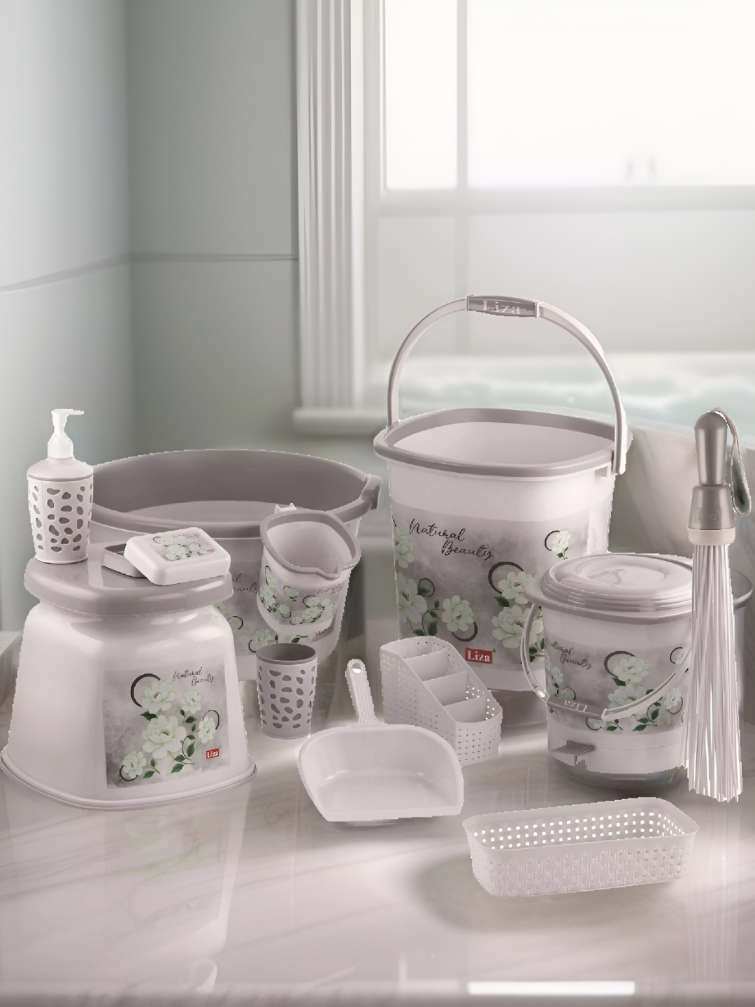 

NABHYA Grey 10 Plastic Core