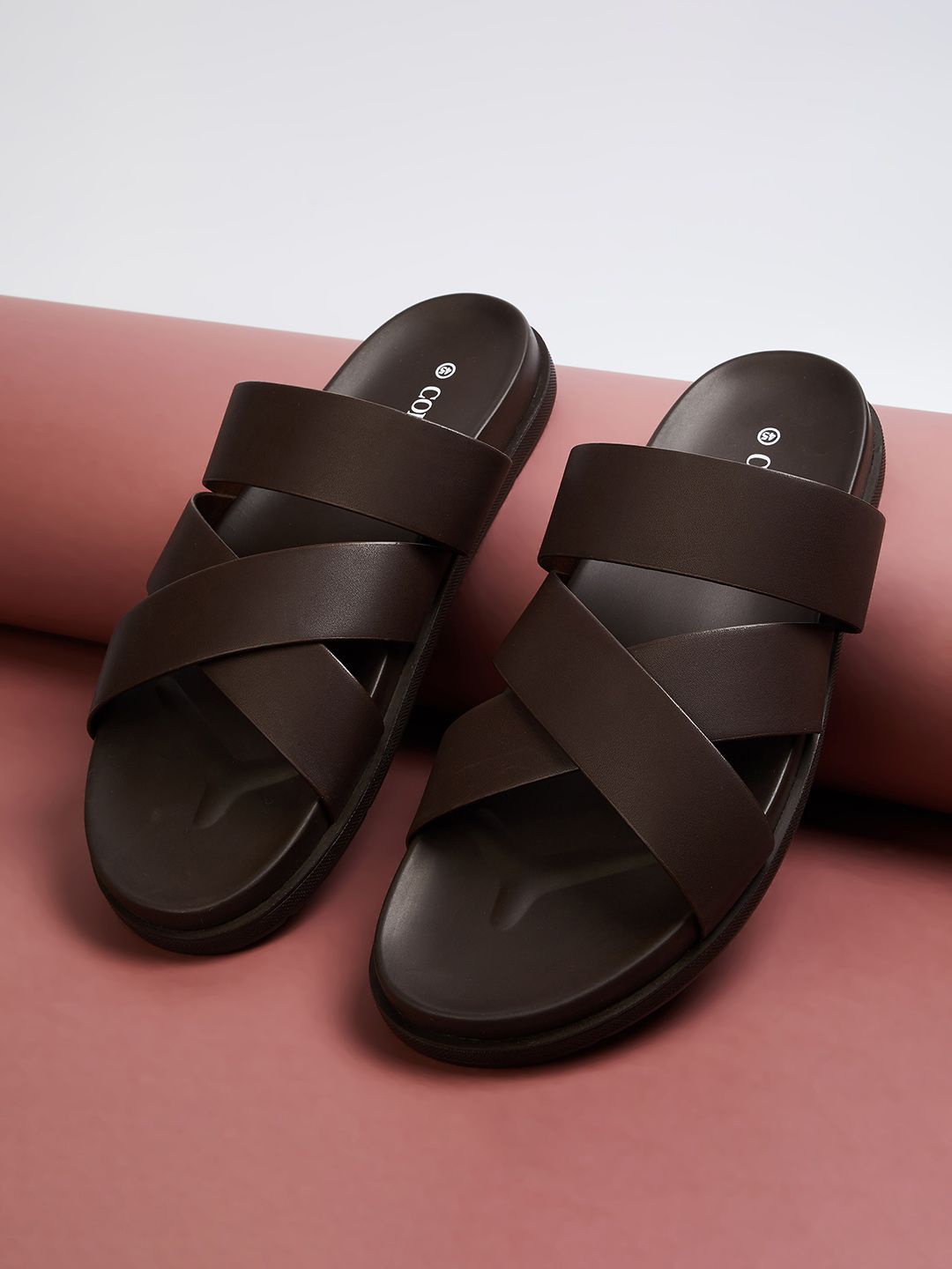 

CODE by Lifestyle Men Comfort Sandals, Brown