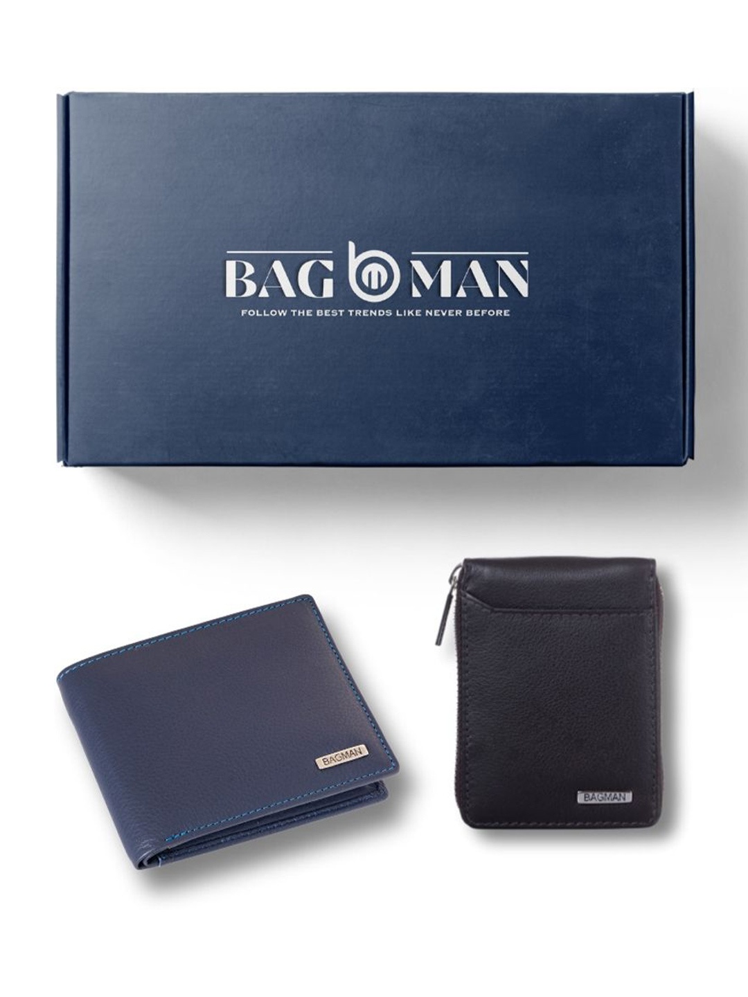 

BAGMAN Unisex Accessory Gift Set of, Black