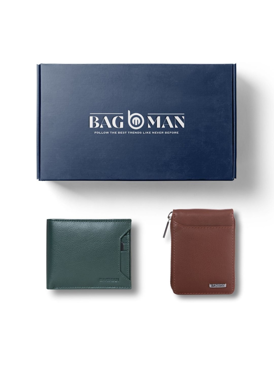 

BAGMAN Unisex Accessory Gift Set of, Green