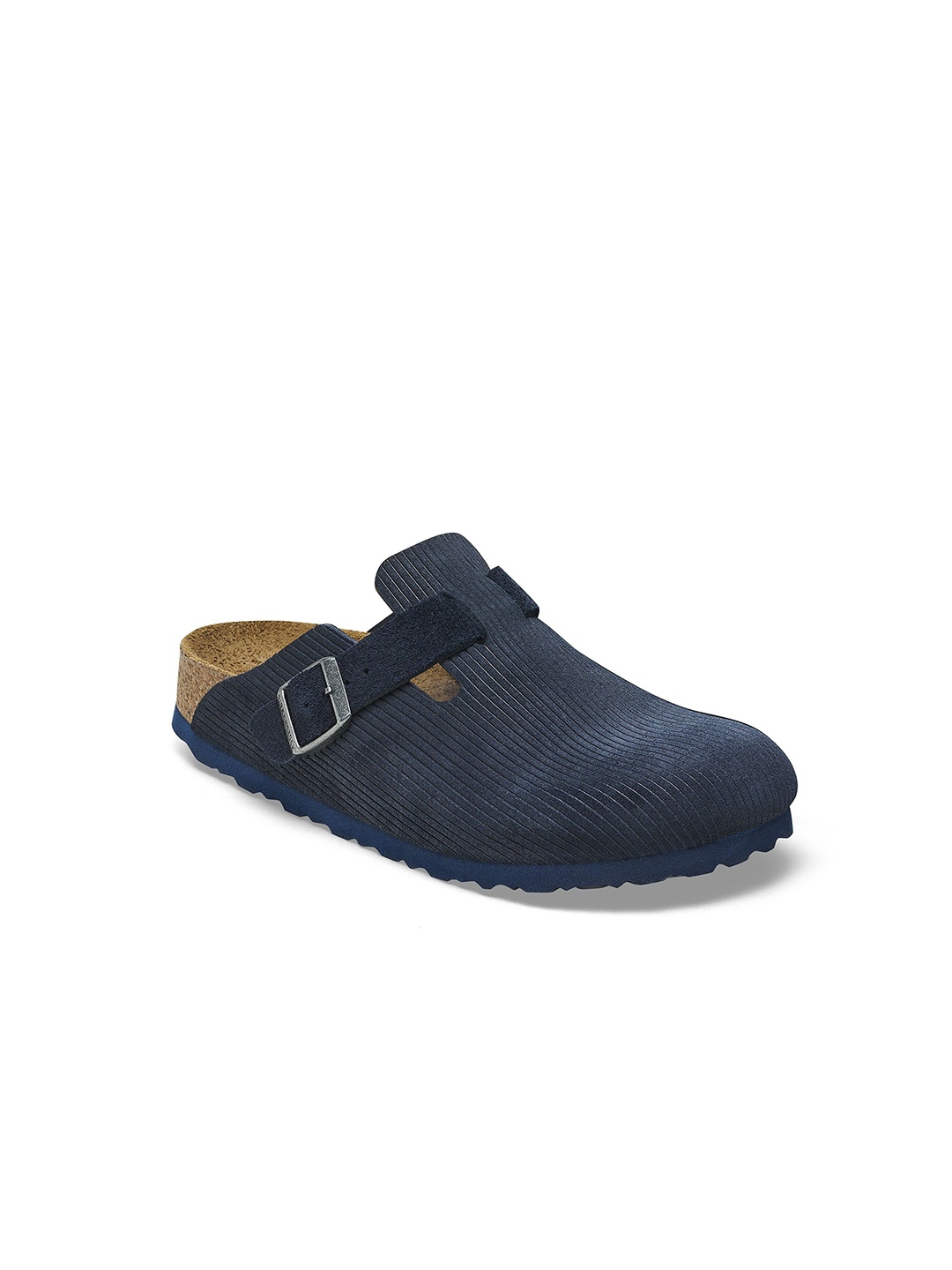 

Birkenstock Embossed Corduroy Midnight Narrow Width Clogs, Blue