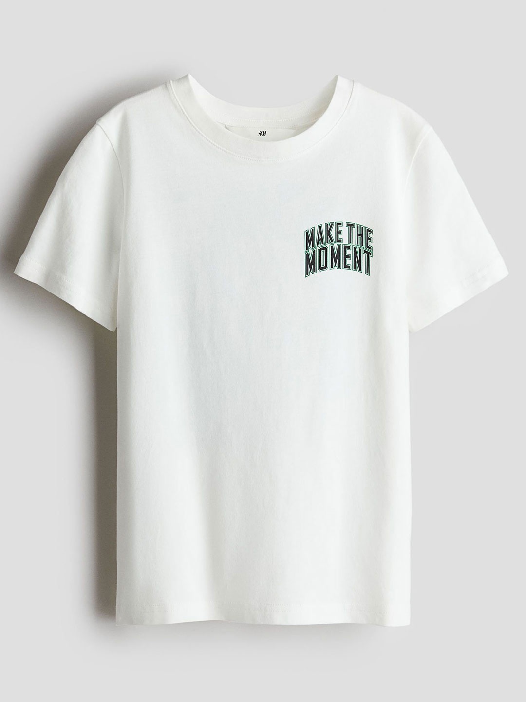 

H&M Printed T-Shirt, White