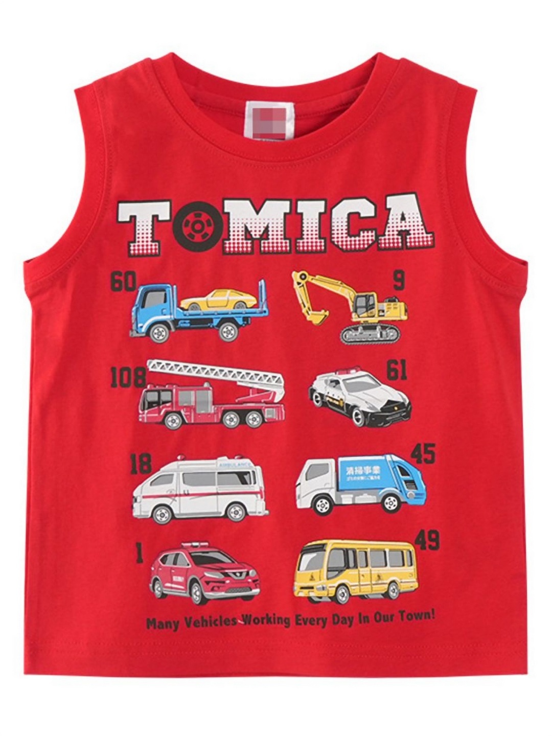 

LULU & SKY Boys Graphic Printed Round Neck Cotton T-shirt, Red