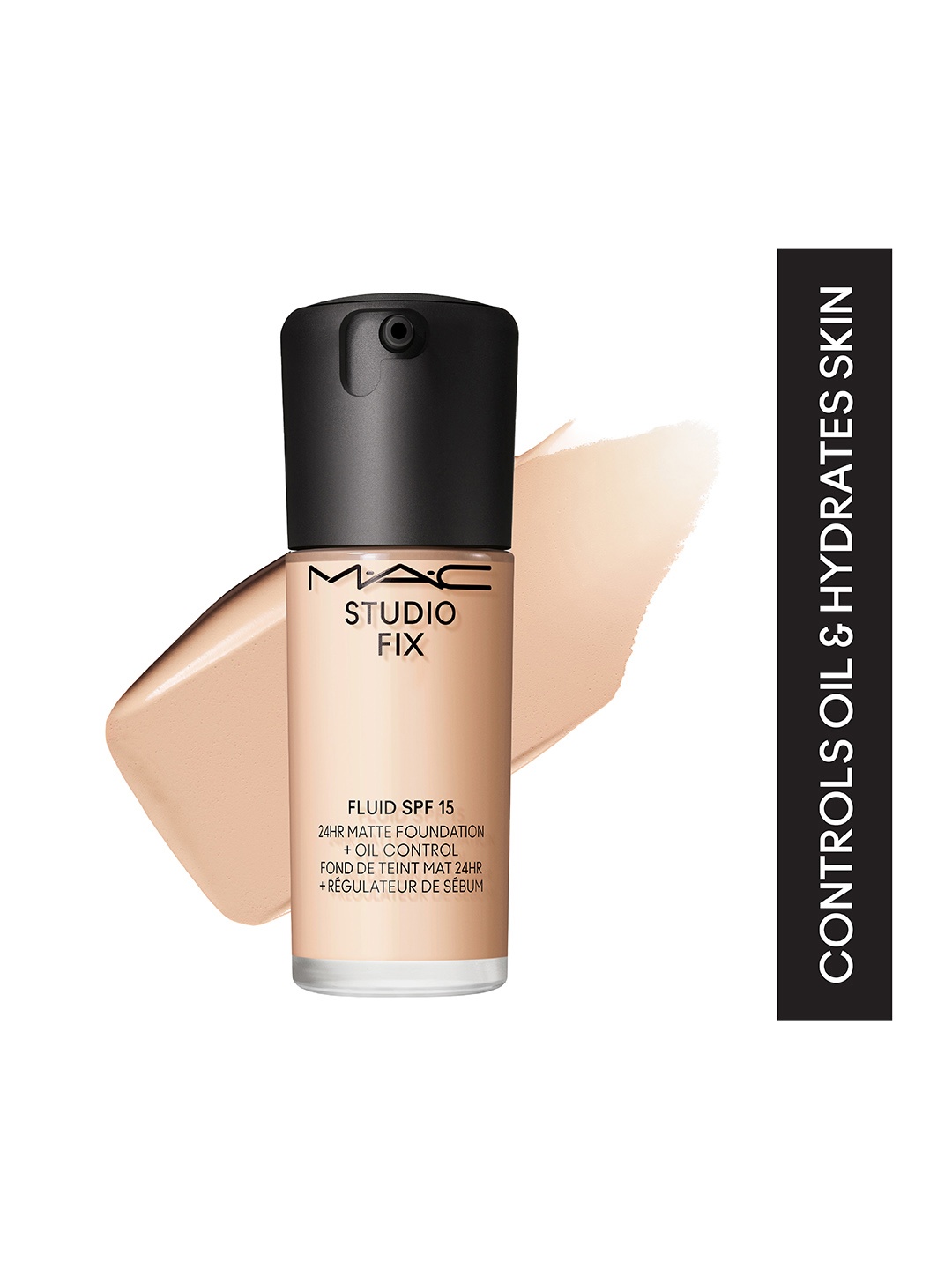 

M.A.C Studio Fix Fluid SPF 15 24Hr + Oil Control Matte Foundation 30 ml - Shade NC 12, Beige