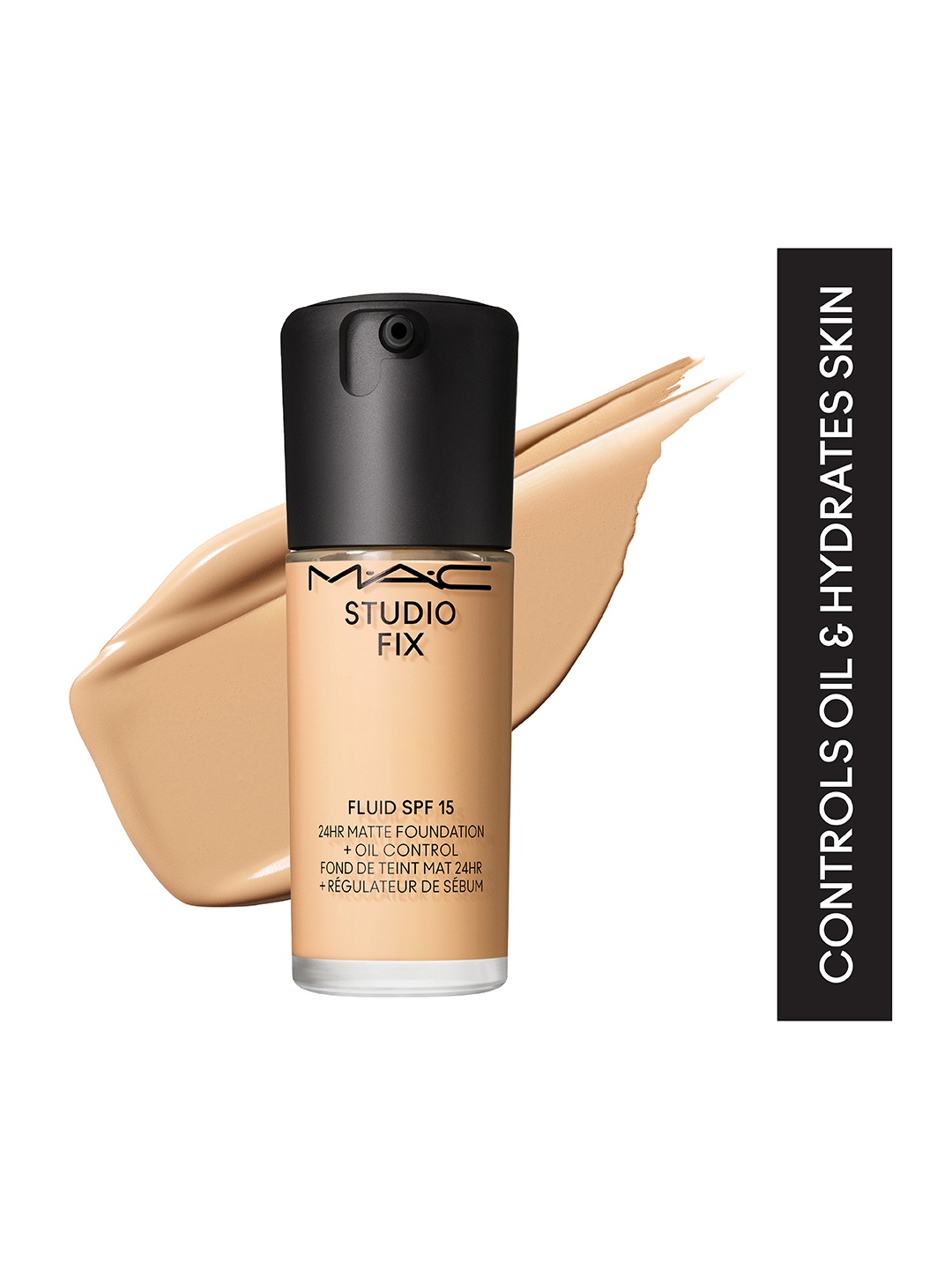 

M.A.C Studio Fix Fluid SPF 15 24Hr + Oil Control Matte Foundation 30 ml - Shade NC15, Beige