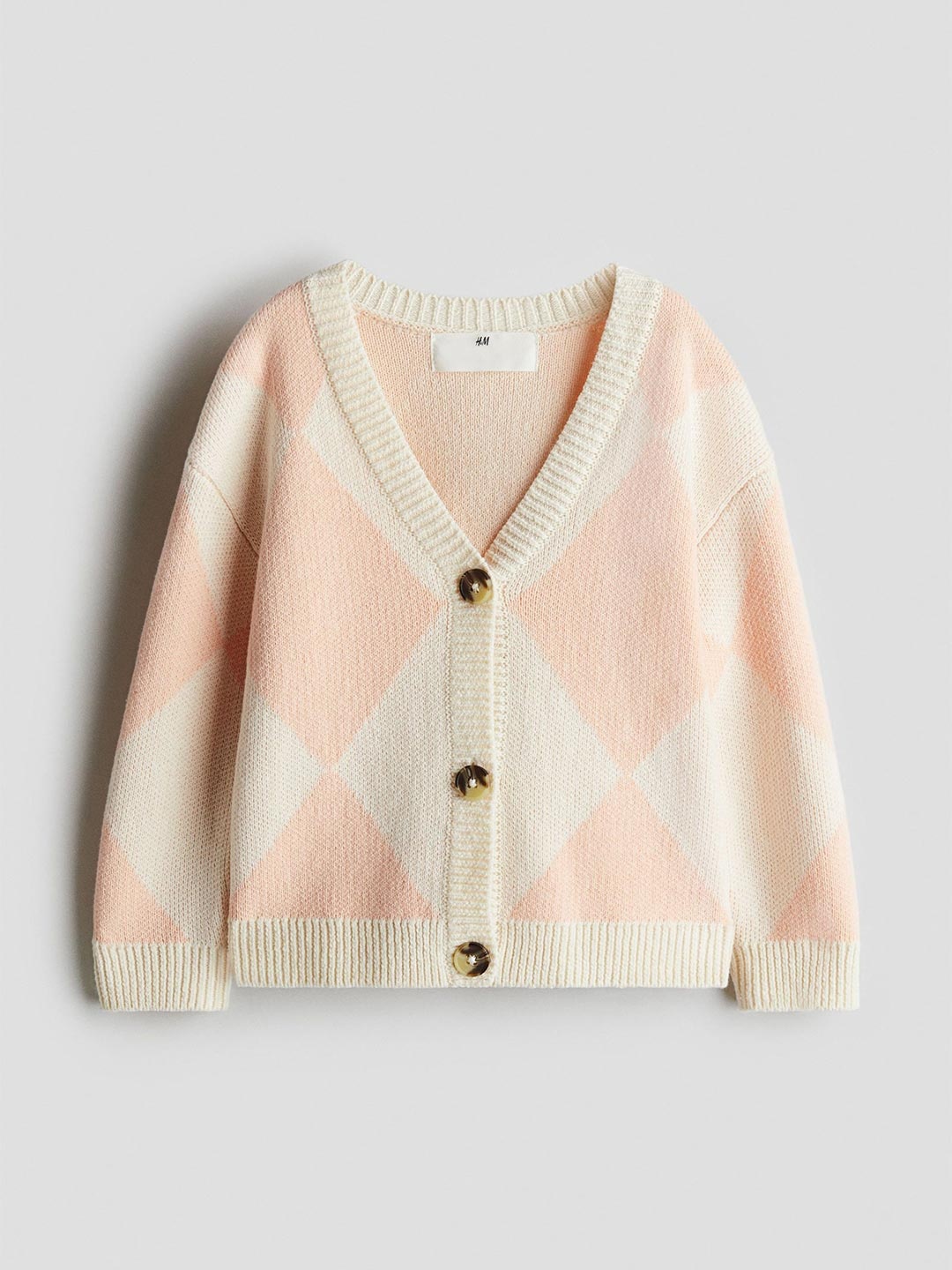 

H&M V-Neck Cardigan, Pink