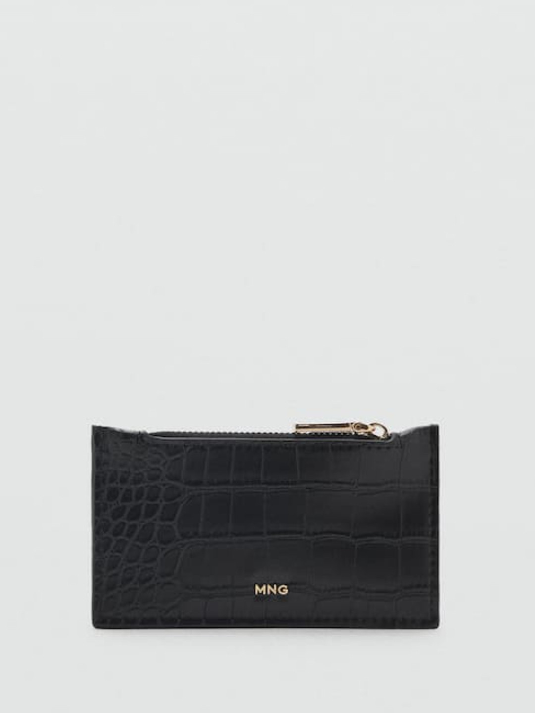 

MANGO Women Animal Textured Card Holder, Na