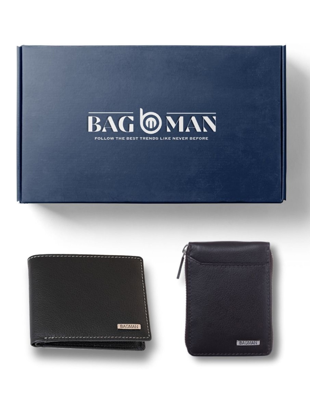 

BAGMAN Unisex Accessory Gift Set of, Black