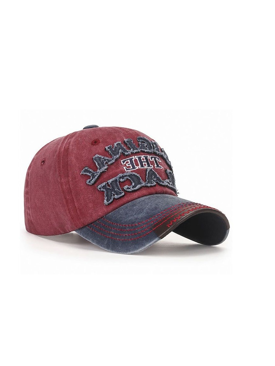 

Alexvyan Men Embroidered Baseball Cap, Red