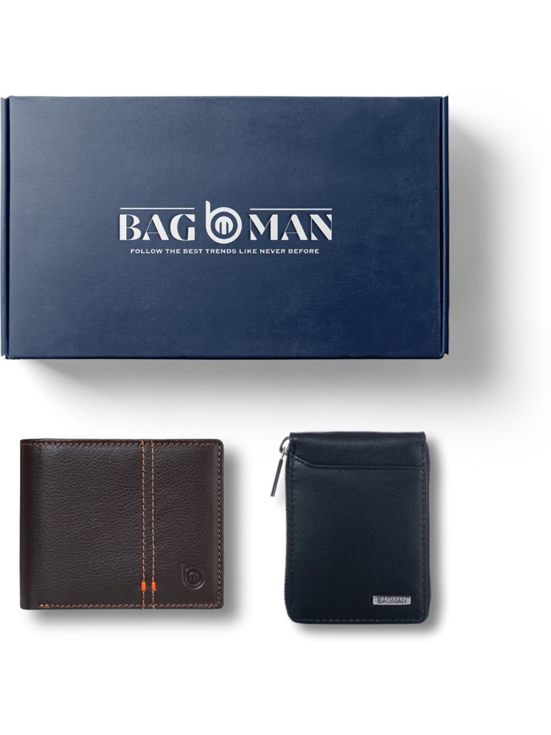 

BAGMAN Unisex Accessory Gift Set of, Black