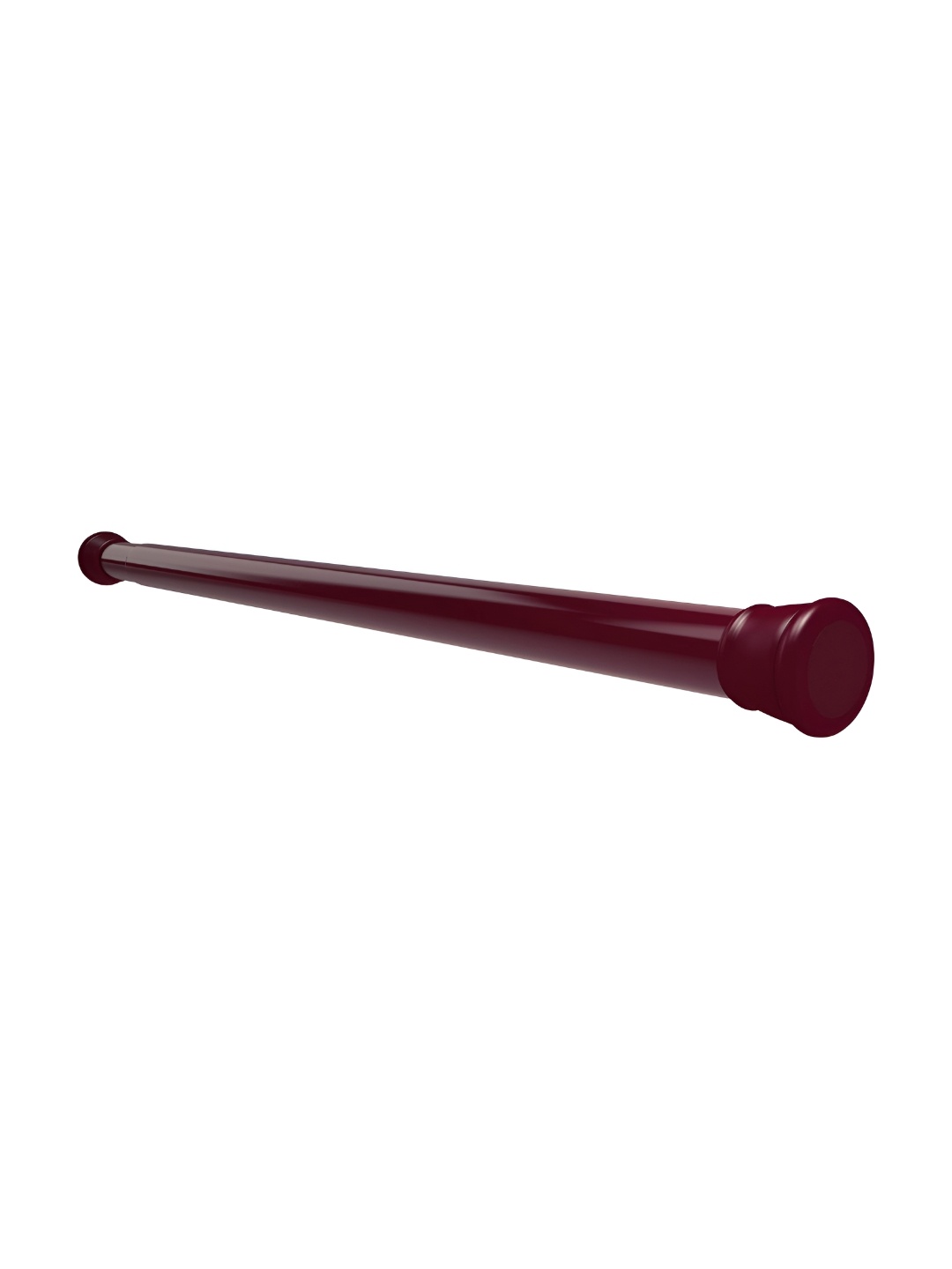 

HomeCloud Maroon Expandable Curtain Rod With Brackets