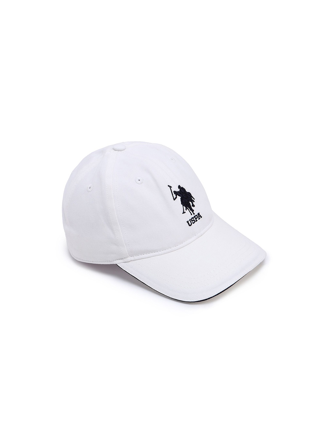 

U.S. Polo Assn. Kids Boys Embroidered Baseball Cap, White