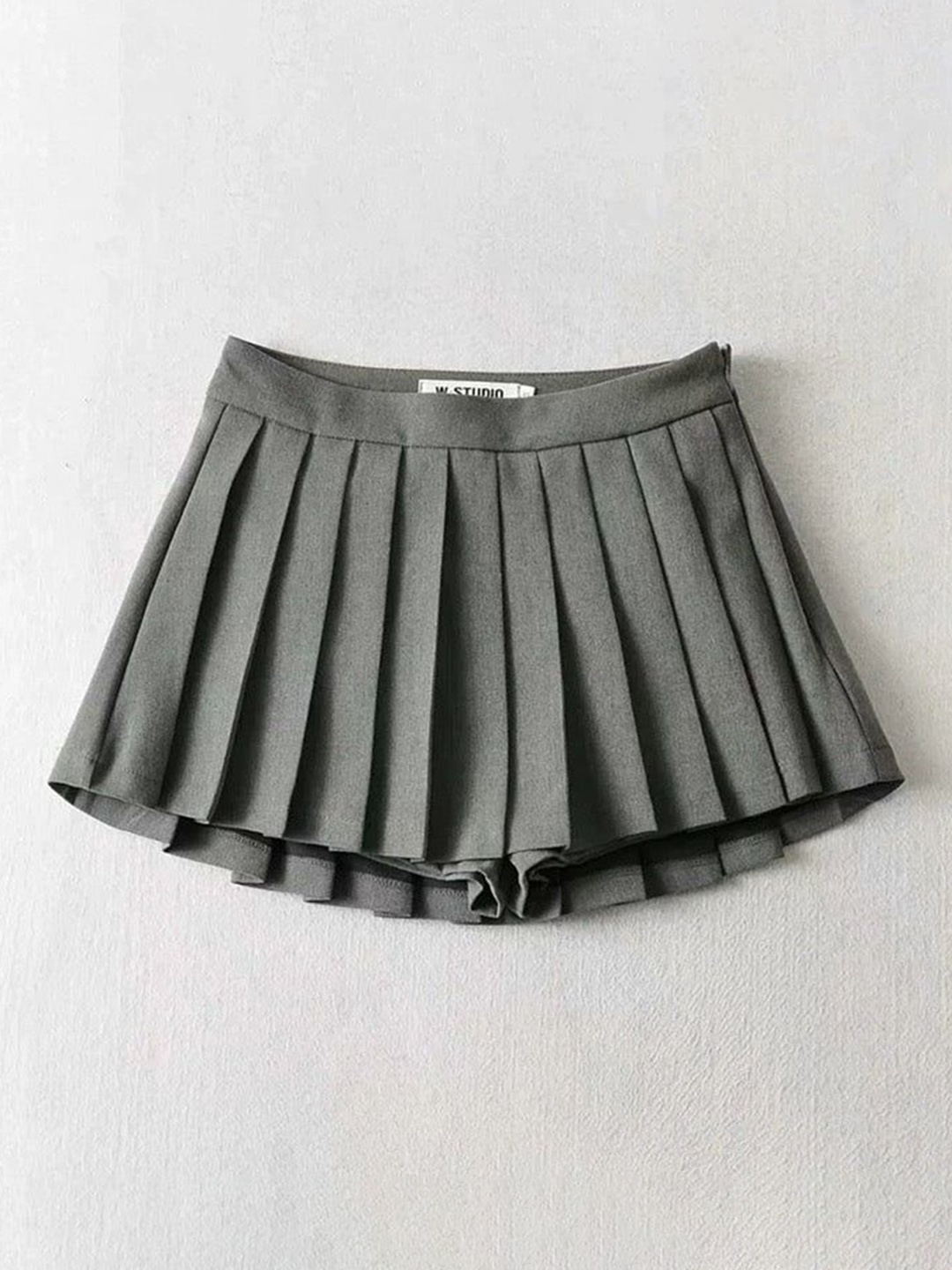 

Alamode By Akanksha Women Tenniscore Trendy Short Skirts, Grey