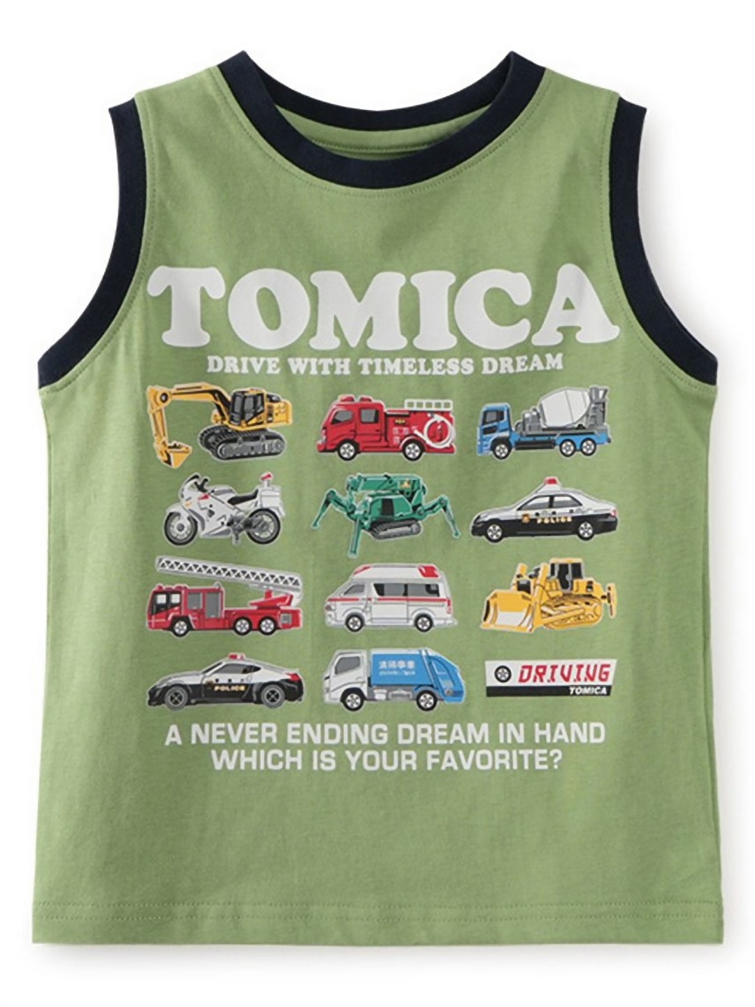 

LULU & SKY Boys Graphic Printed Round Neck Cotton T-shirt, Green