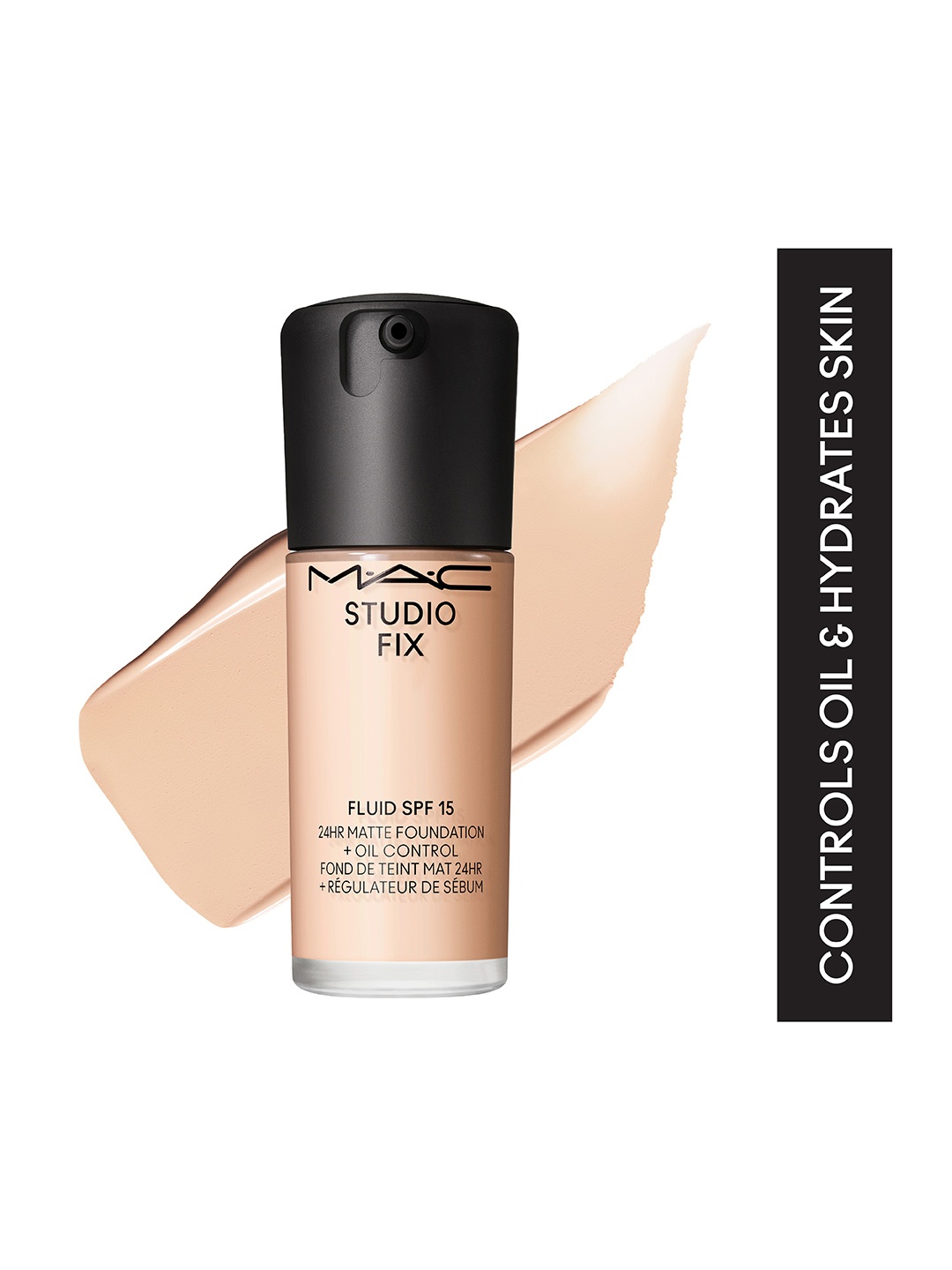 

M.A.C Studio Fix Fluid SPF 15 24Hr + Oil Control Matte Foundation 30 ml - Shade NW10, Beige