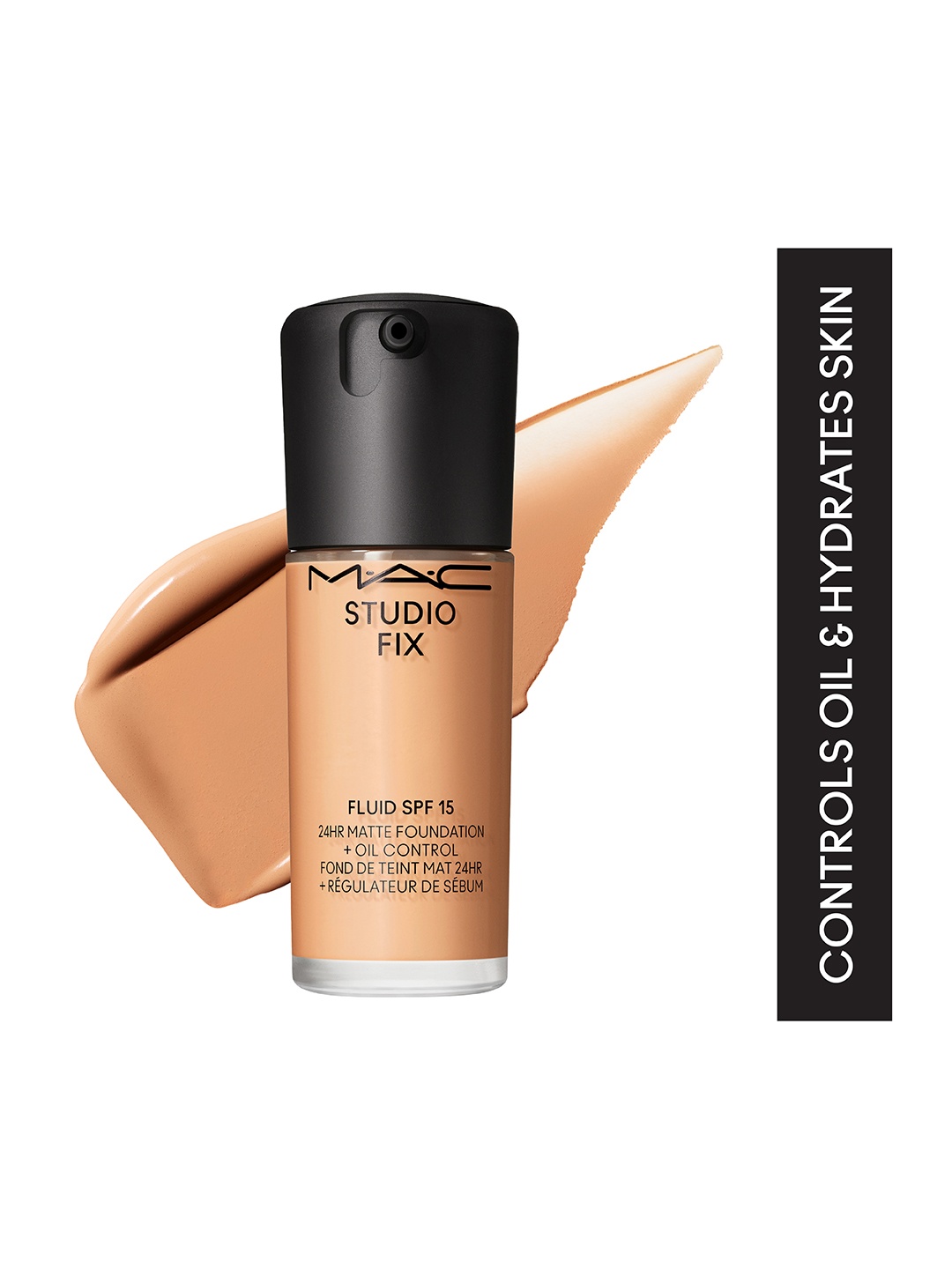 

M.A.C Studio Fix Fluid SPF 15 24Hr + Oil Control Matte Foundation 30 ml - Shade NC35, Beige
