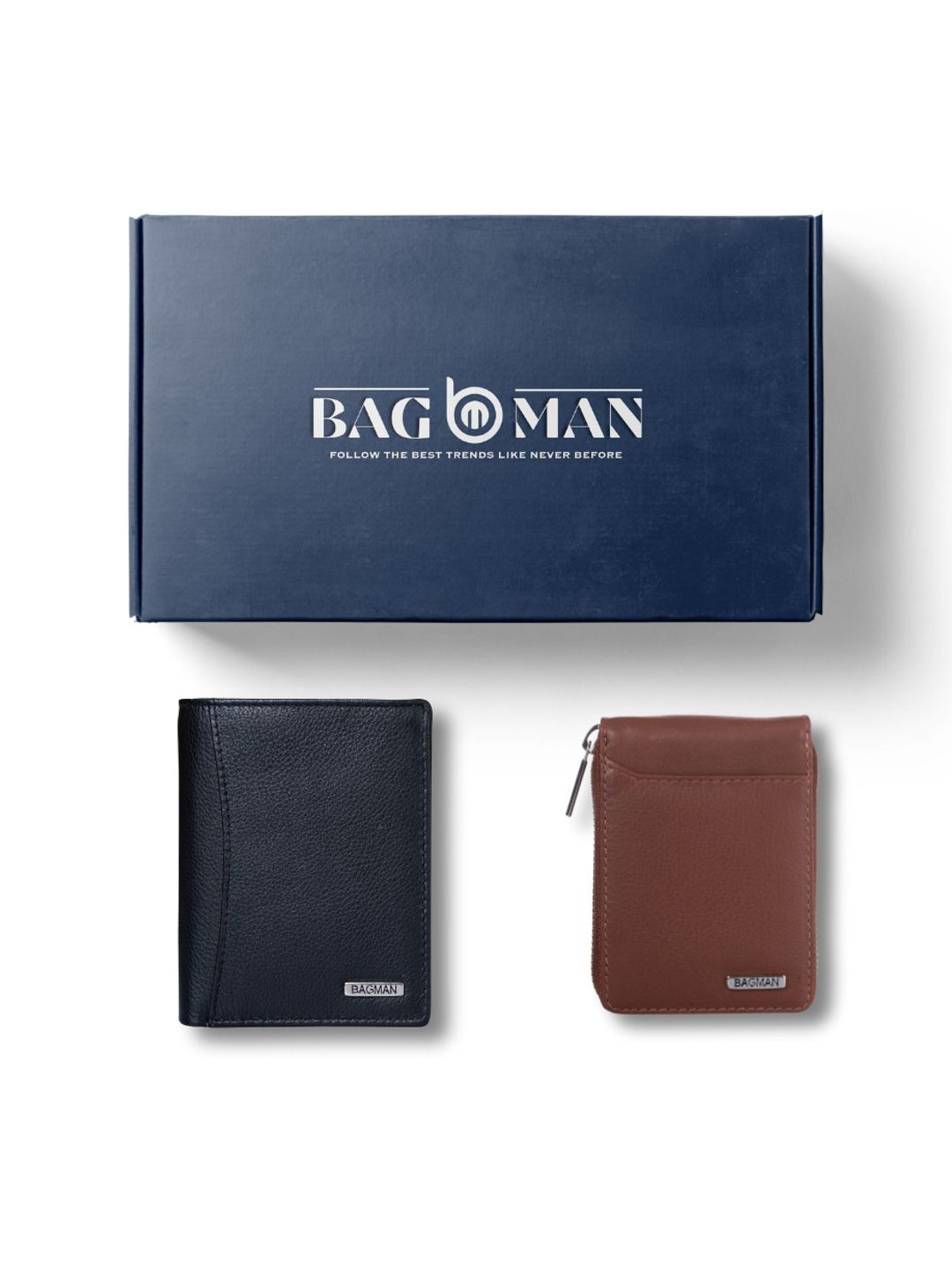 

BAGMAN Unisex Accessory Gift Set of, Black
