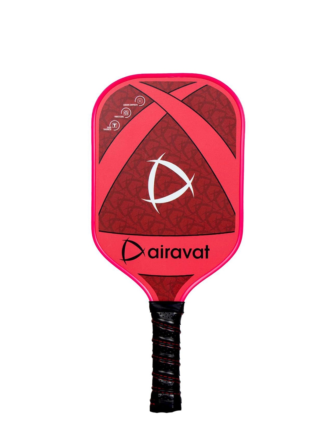 

AIRAVAT Printed Snipe Pickleball Paddle, Red