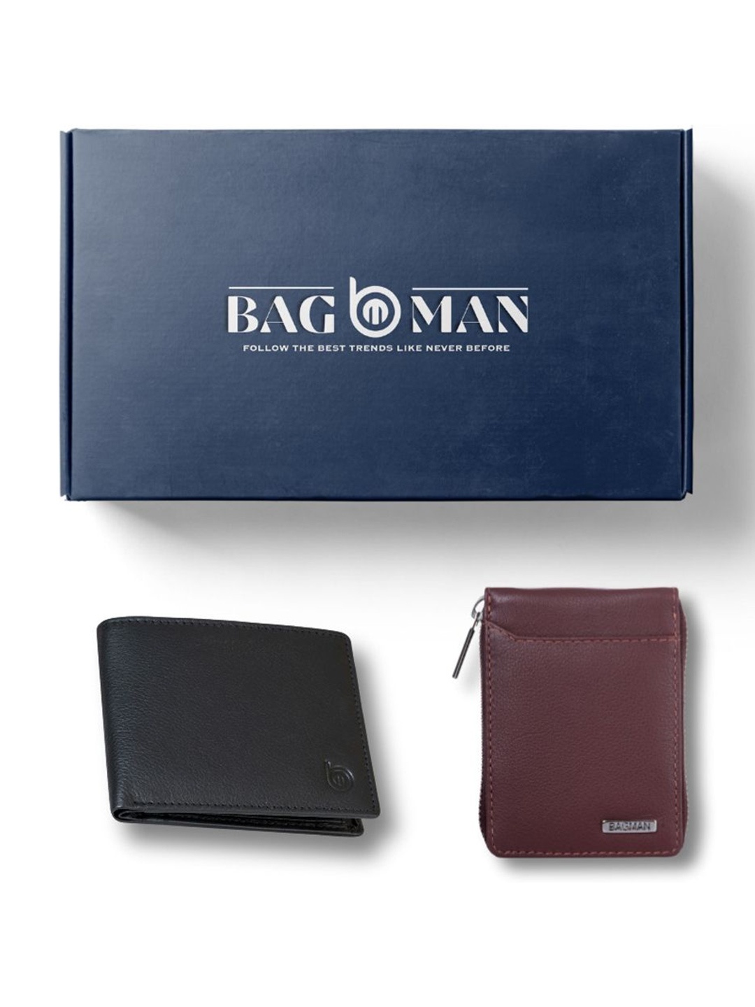 

BAGMAN Unisex Accessory Gift Set of, Black