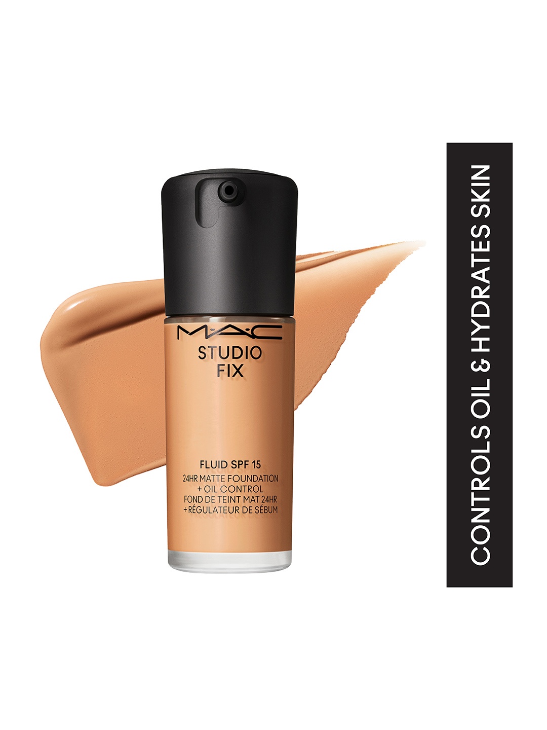 

M.A.C Studio Fix Fluid SPF 15 24Hr + Oil Control Matte Foundation 30 ml - Shade NC40, Beige